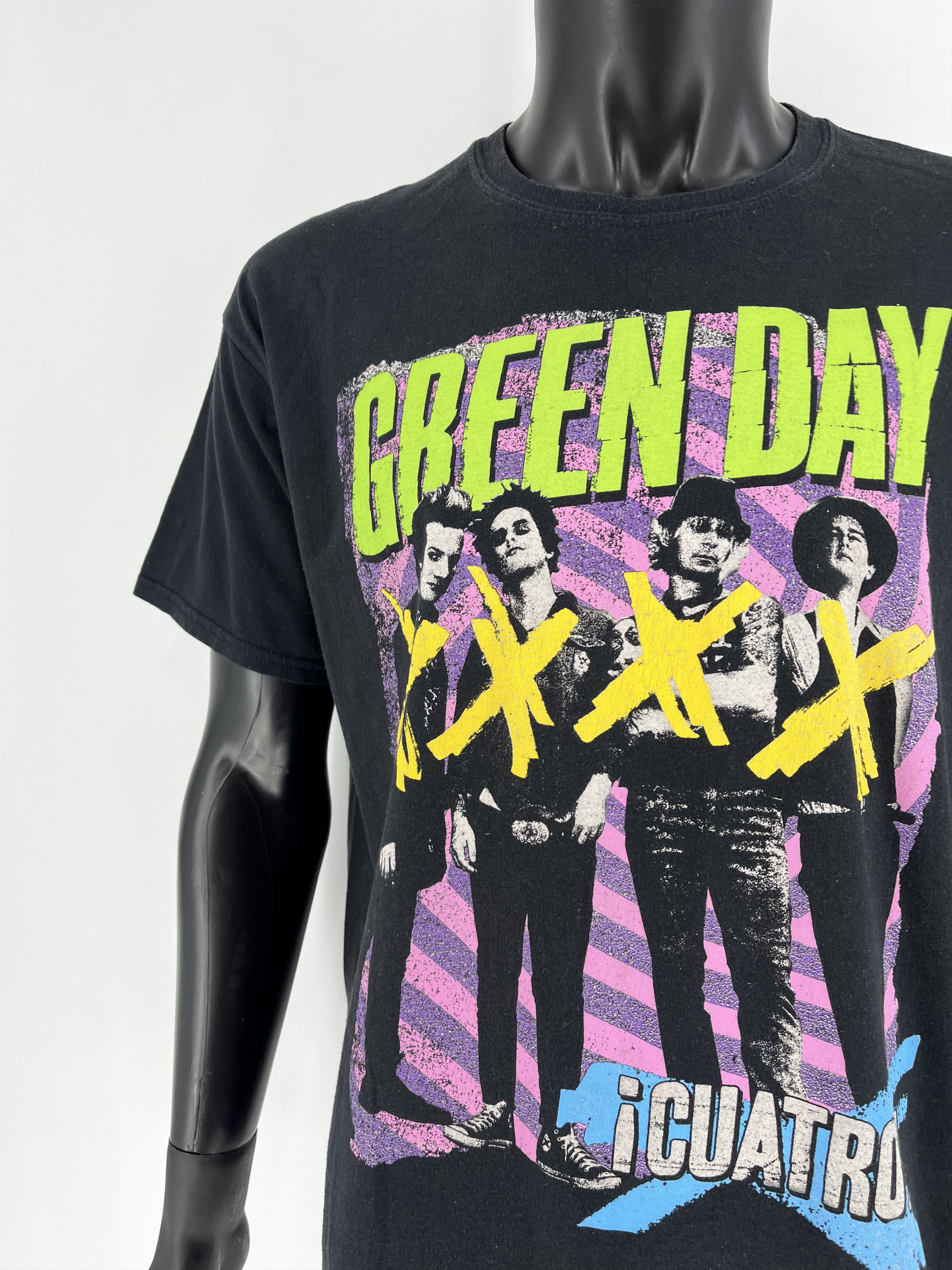 Band Tees × Vintage Vintage Green Day Band T-Shirt Us Punk Tshirts Band Tee Size US XL / EU 56 / 4 - 6 Thumbnail