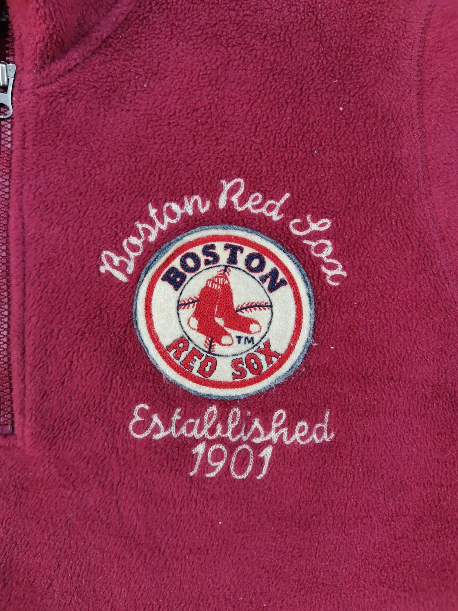 Japanese Brand × Uniqlo Uniqlo Boston Red Sox Established 1901 Big Logo Fleece Size US XL / EU 56 / 4 - 5 Thumbnail