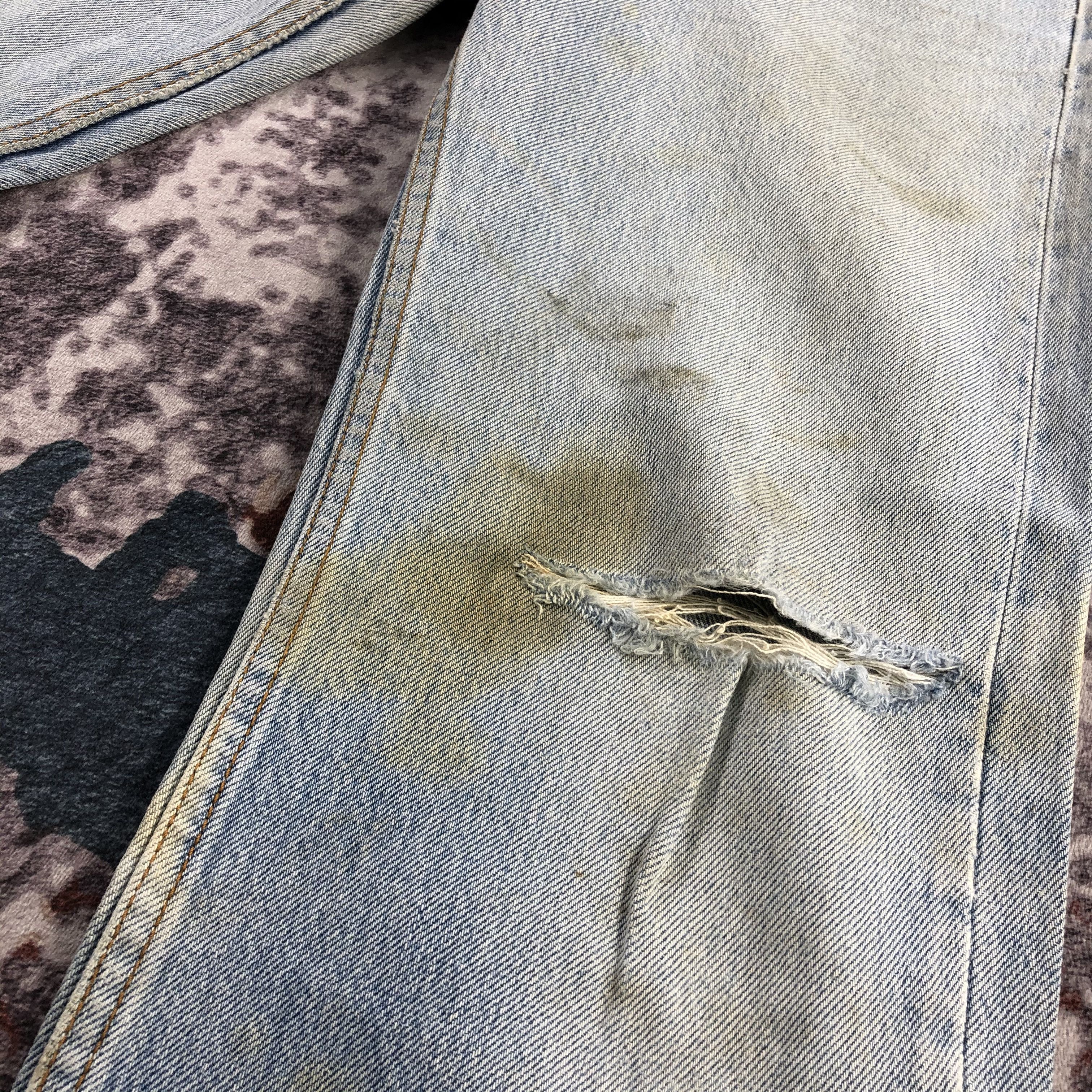 Levi's Vintage 90s Distress Levis 501 Jeans-JM2795 Size US 29 - 9 Thumbnail