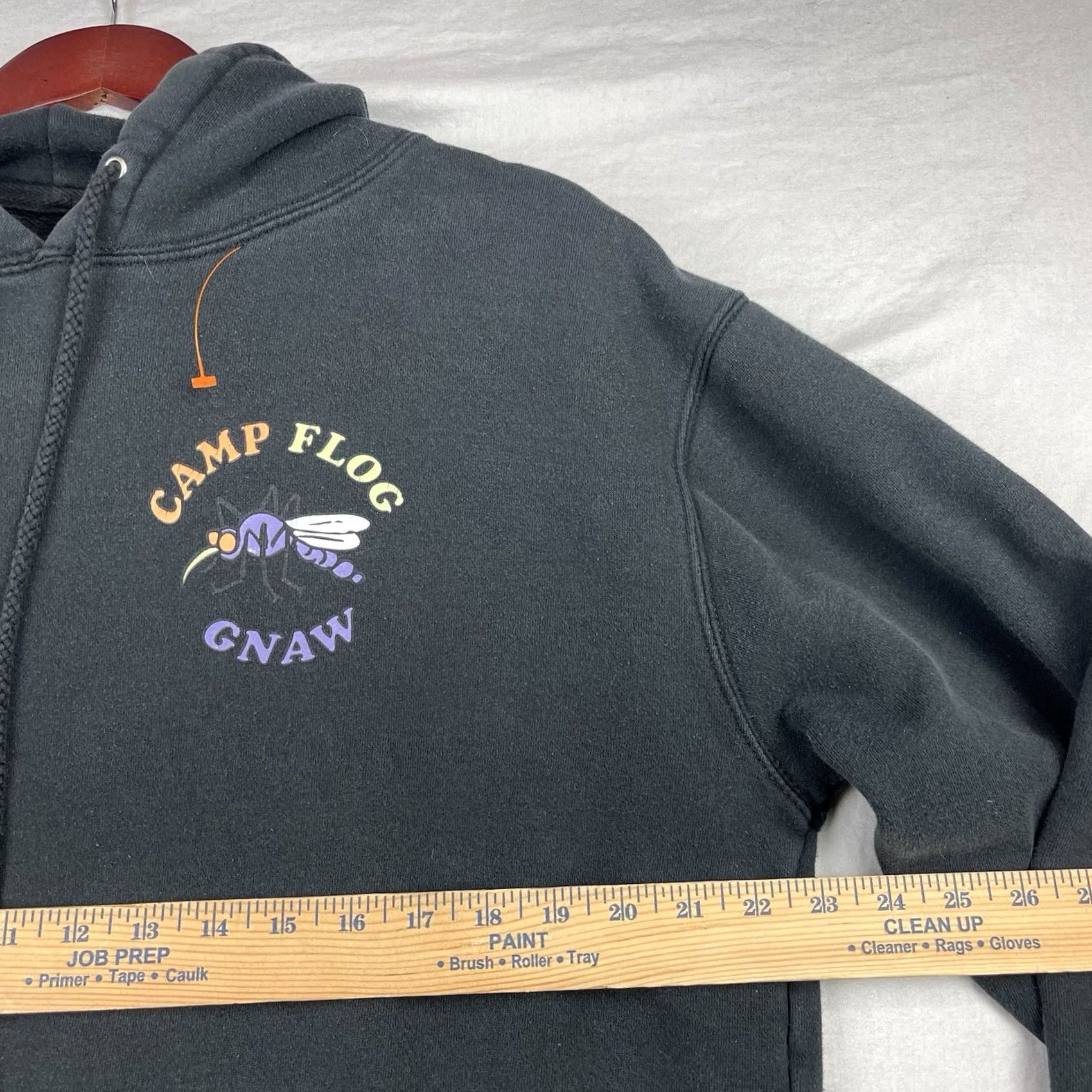 Golf Wang VINTAGE Camp Flog Gnaw Hoodie Mens Extra Large XL Golf Black Sweatshirt Pullover Hip Hop Size US XL / EU 56 / 4 - 7 Thumbnail