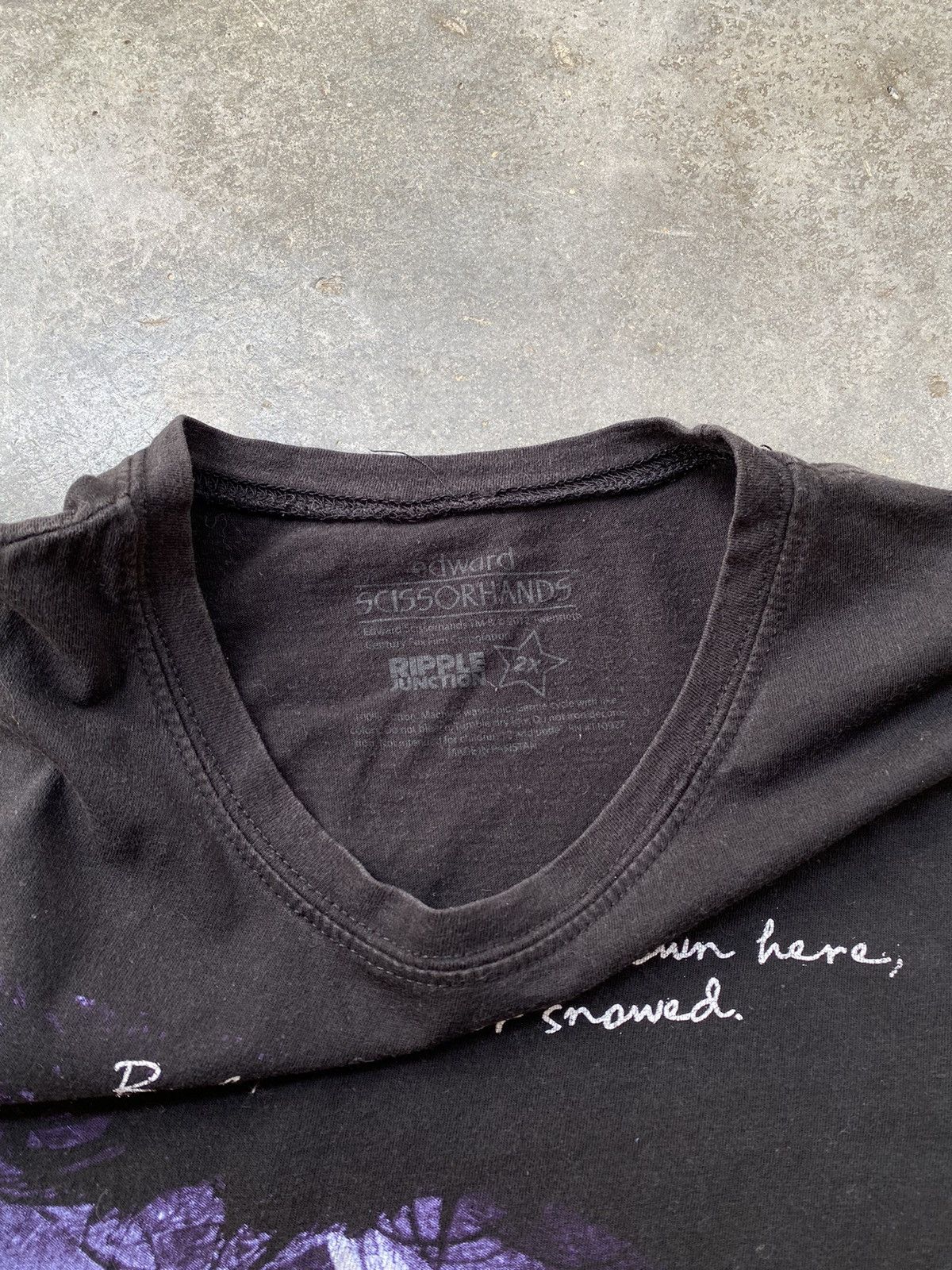 Vintage Edward Scissorhands Movie Distressed Tees Size M / US 6-8 / IT 42-44 - 6 Thumbnail