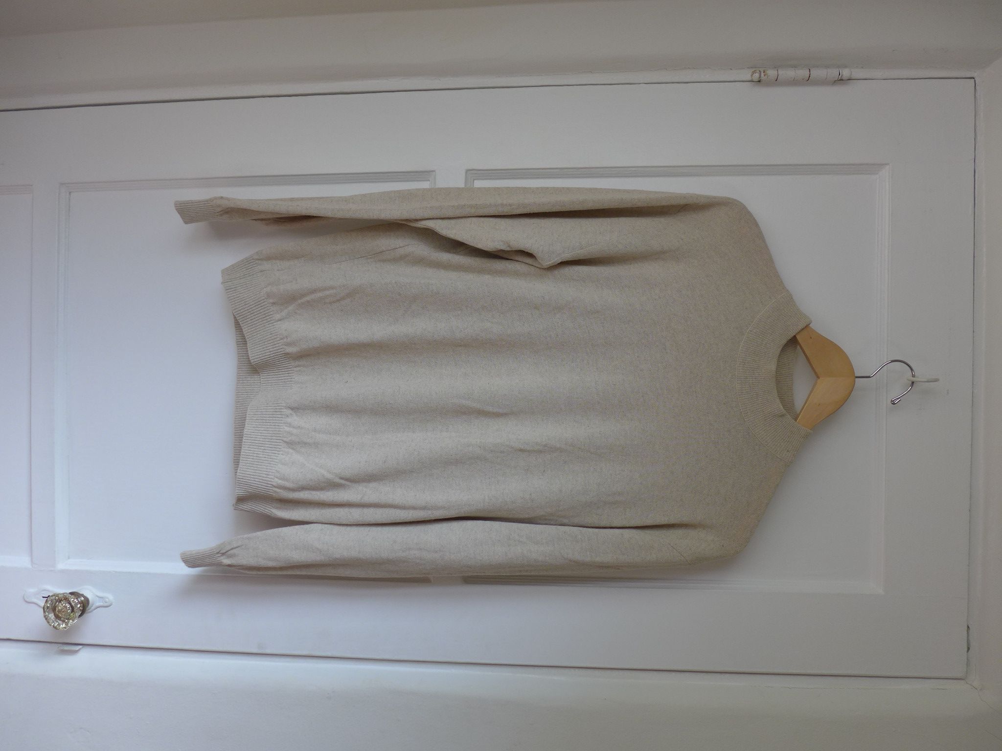 Pre-owned De Bonne Facture Mock Sweater In Natural/light Brown
