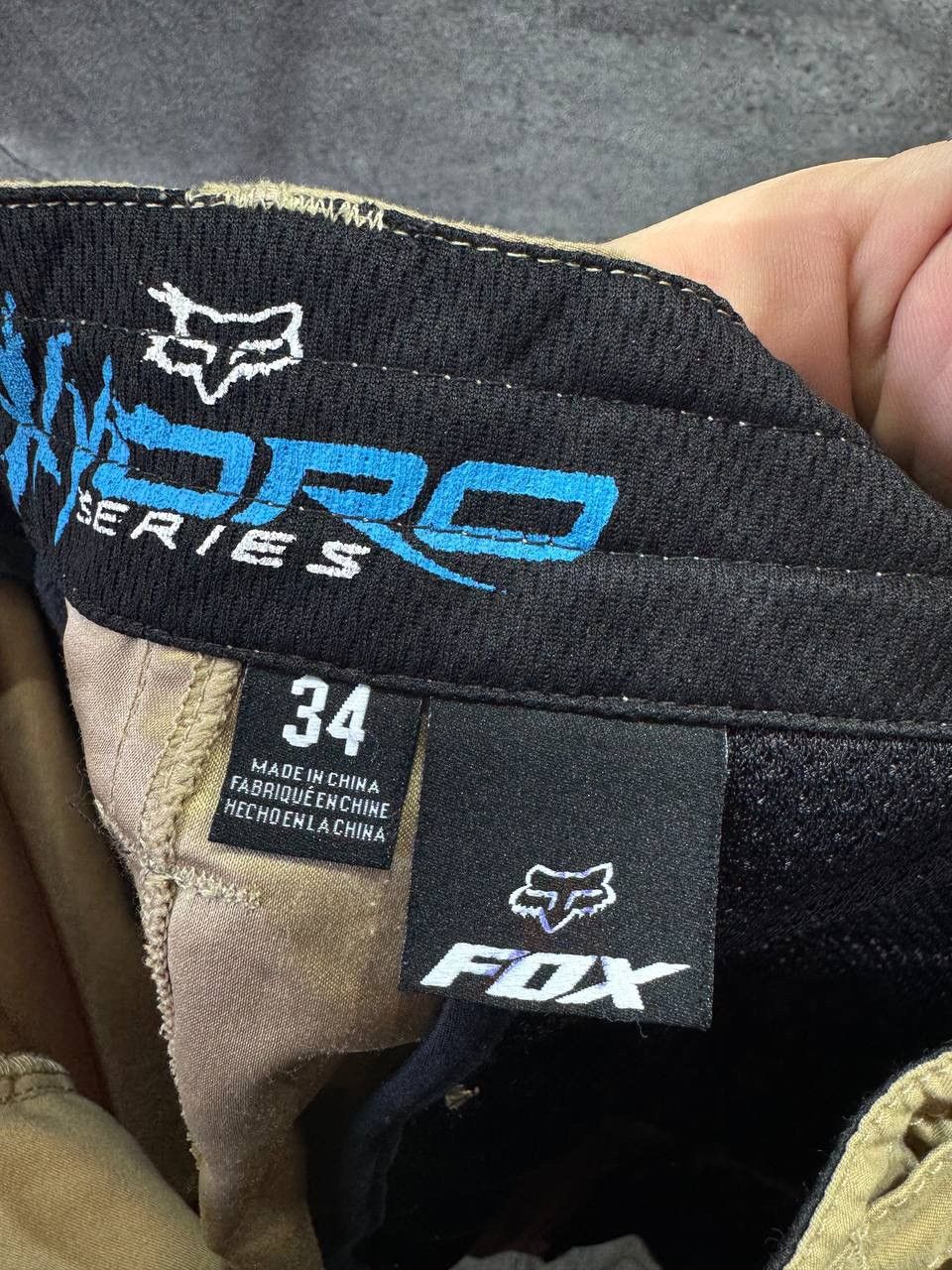 Vintage Fox Hydro Series Racing Rider Cargo Pocket Shorts Size US 34 / EU 50 - 10 Thumbnail