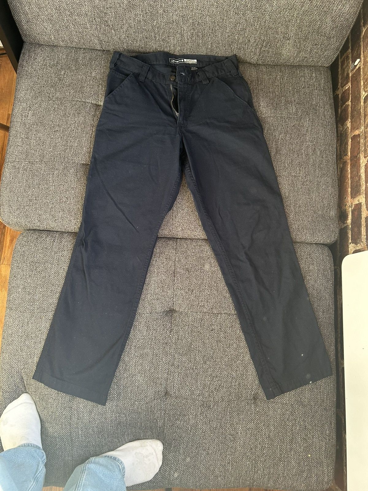 Carhartt Carhartt Relaxed Fit Pants 30x30 | Workwear Carpenter Y2K Size US 30 / EU 46 - 1 Thumbnail