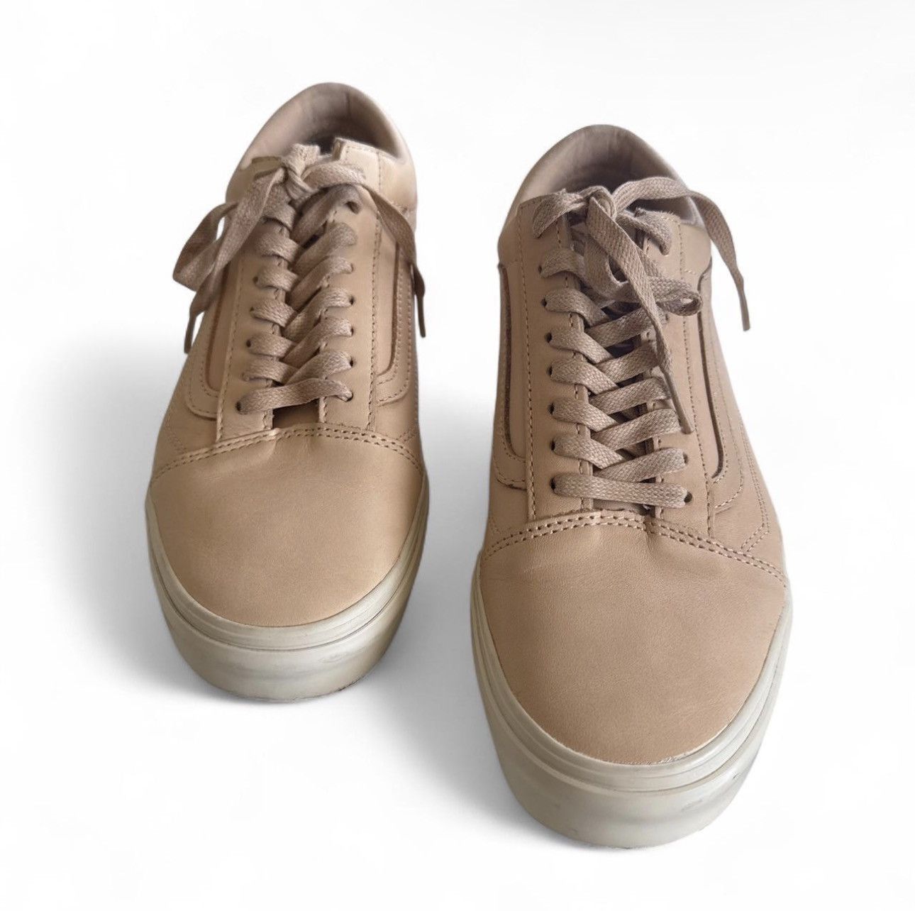 Vans Vans Old Skool Heiq Eco Dry Mens Size 9.5 Beige White 