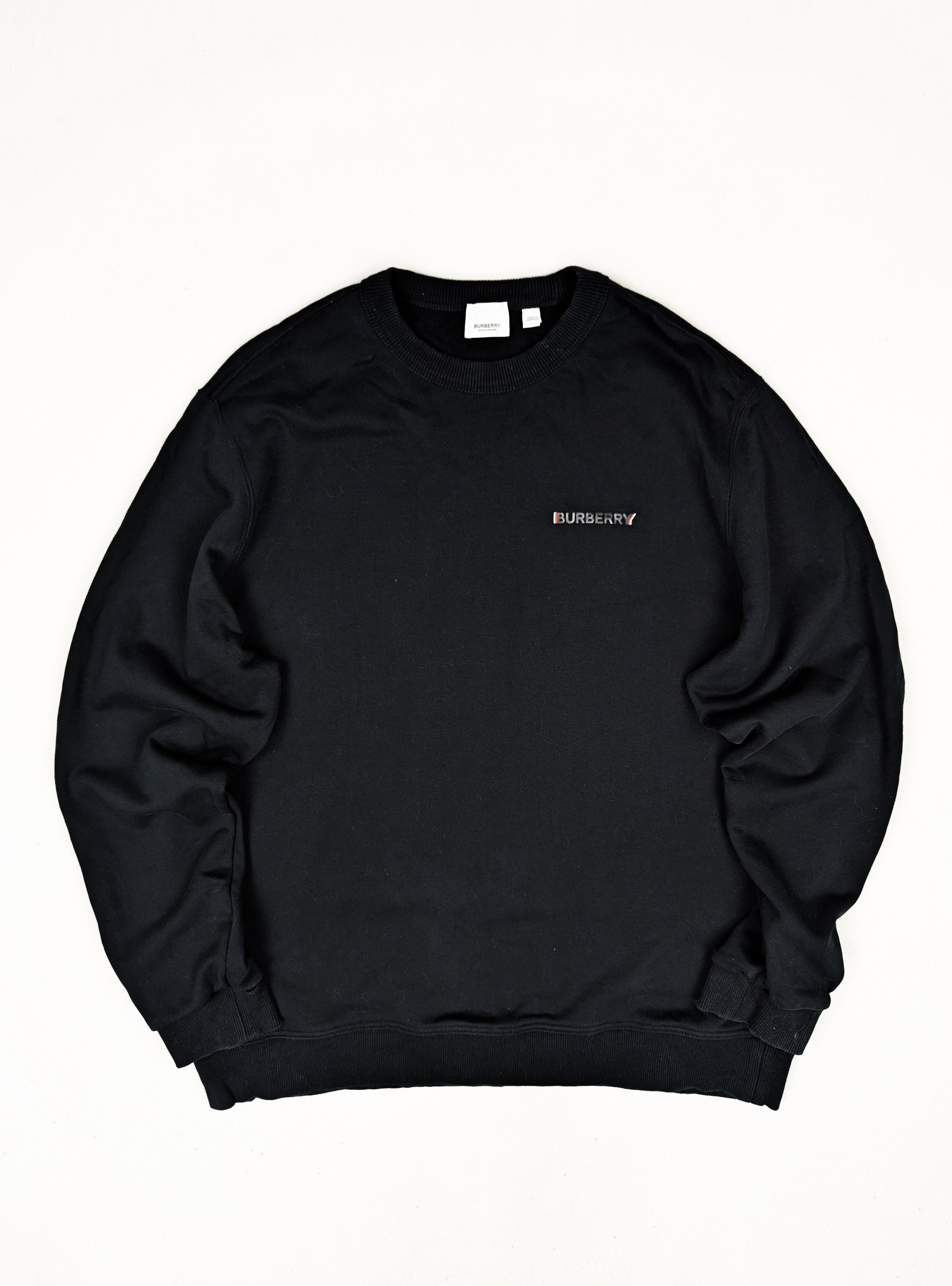 Burberry Burberry Magnus logo sweatshrt crewneck XXL black Size US XXL / EU 58 / 5 - 1 Thumbnail