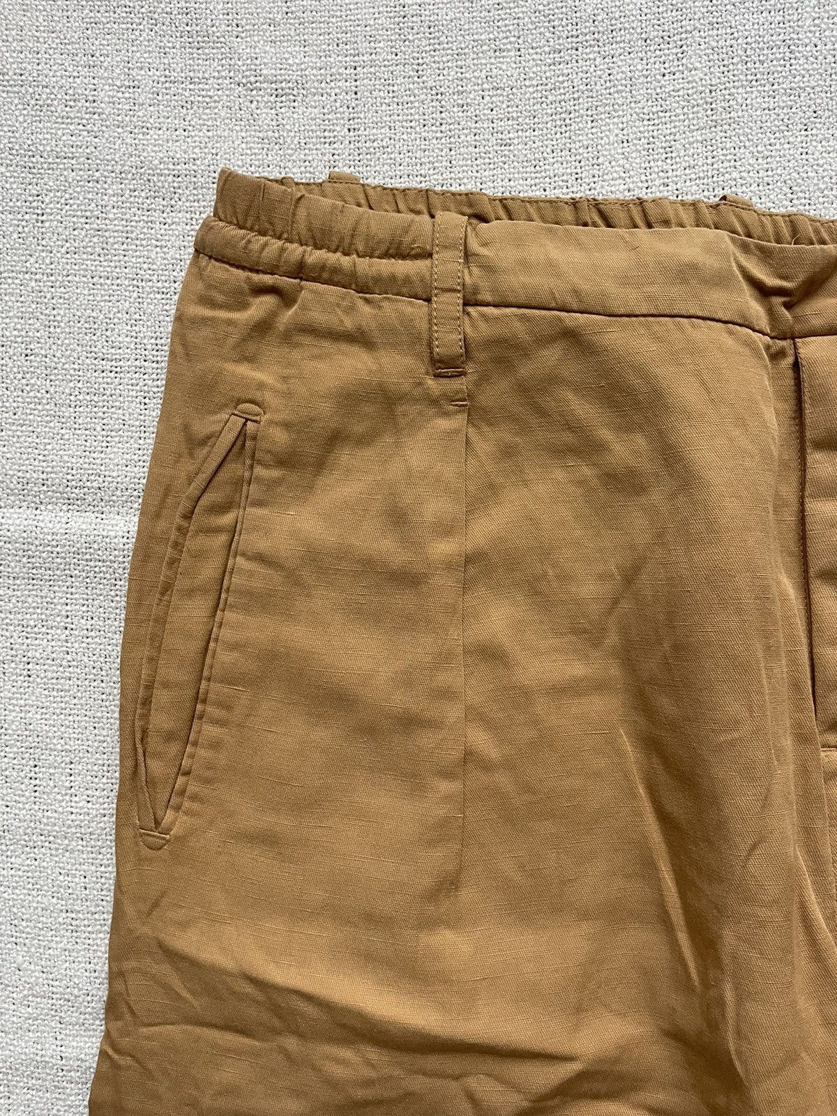 Christophe Lemaire Lemaire Beige Orange Cotton Pants Trousers Size 3 Size US 33 - 6 Thumbnail