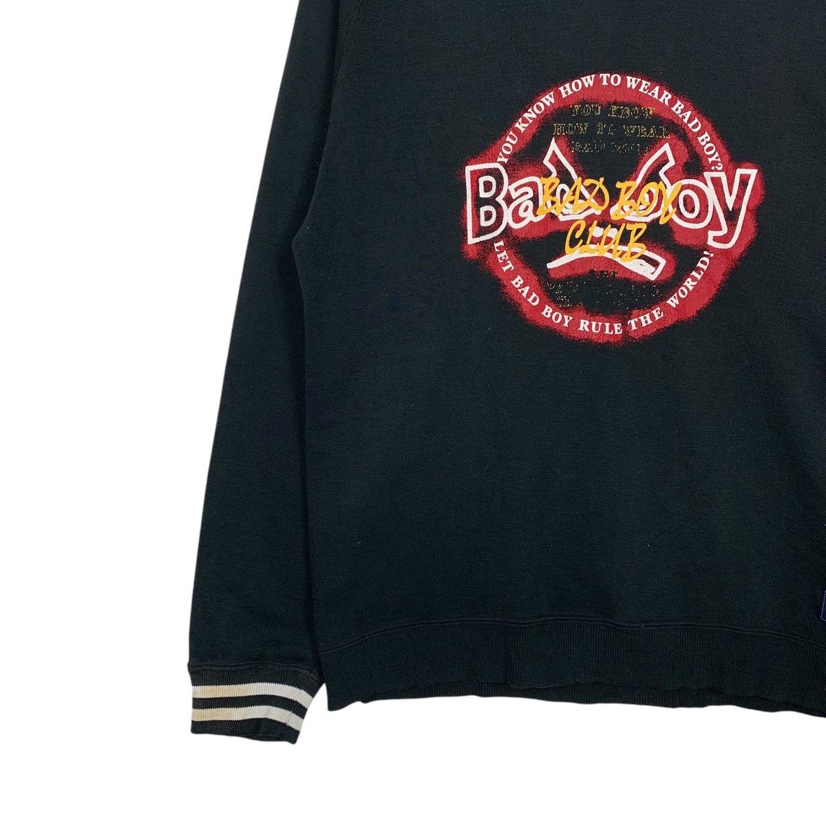 Japanese Brand Japanese Brand Bad Boy Club Big Logo Crewneck Sweatshirt Size US M / EU 48-50 / 2 - 3 Thumbnail