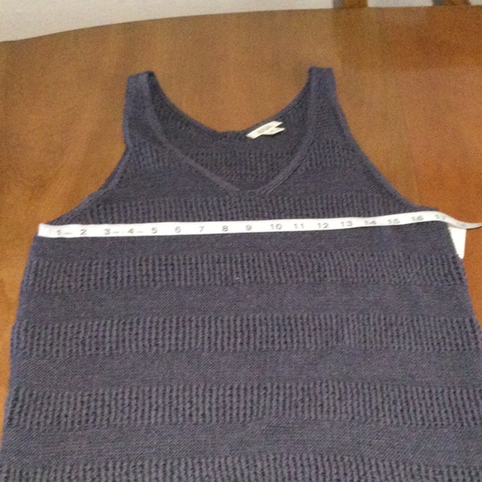 Other A.N.A. a new approach Evening Blue Knit Tank Size M NWT Size M / US 6-8 / IT 42-44 - 15 Thumbnail