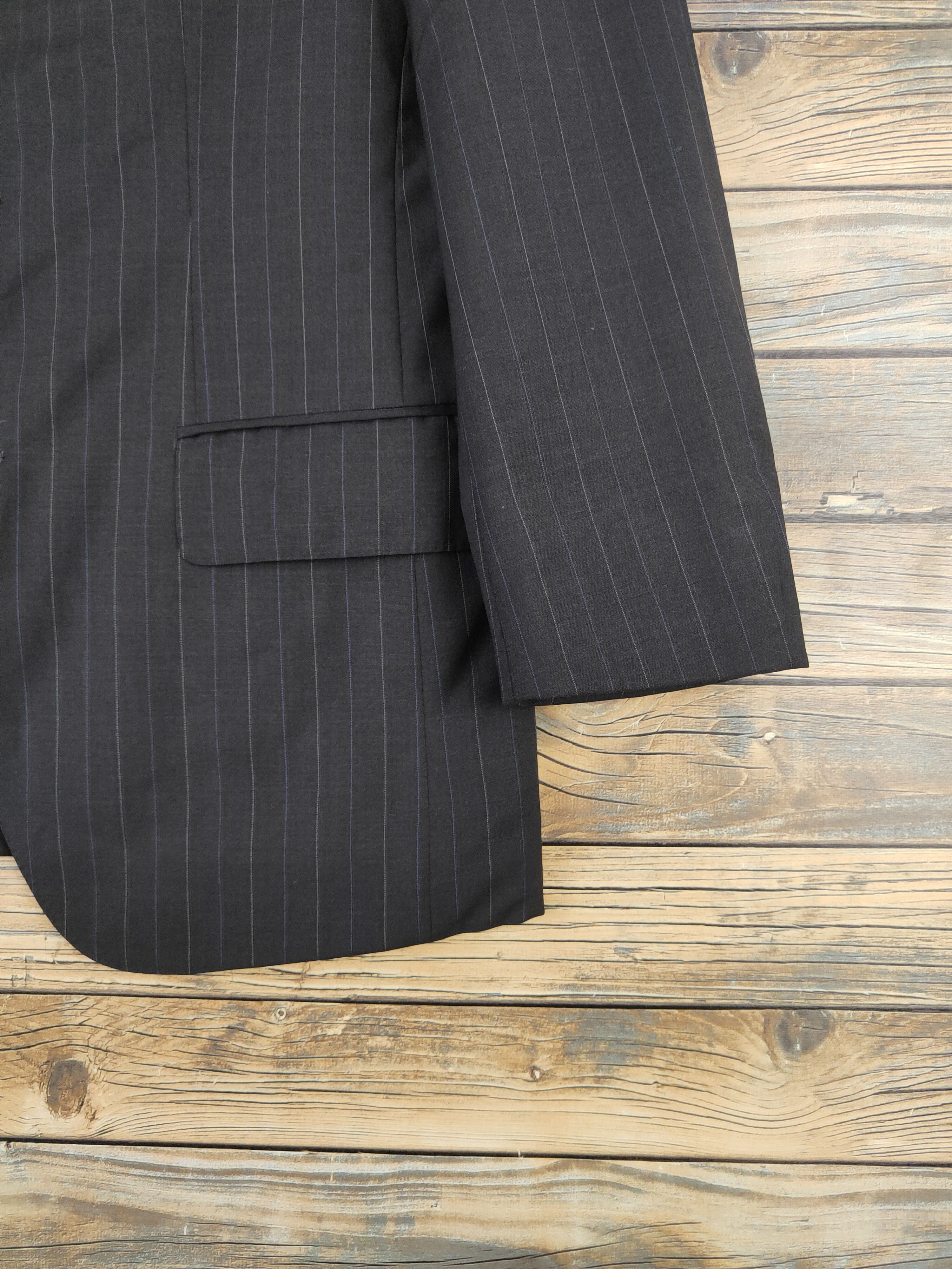 Ermenegildo Zegna × Vintage Vintage Ermenegildo Zegna-Fiera Black Blazers Size US M / EU 48-50 / 2 - 7 Thumbnail