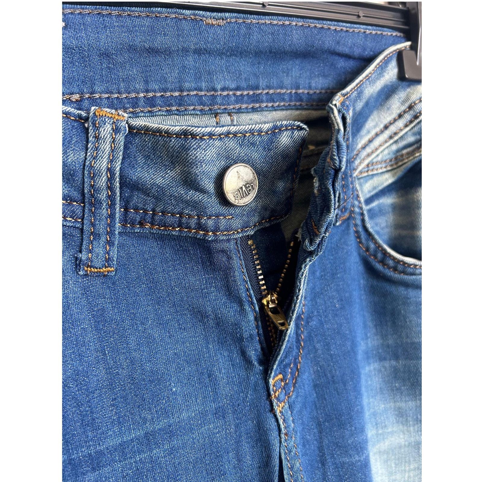 Levi's Levi's 510 W29 L34 USA Made 1996 Slim Fit Blue Jeans Size US 29 - 3 Thumbnail