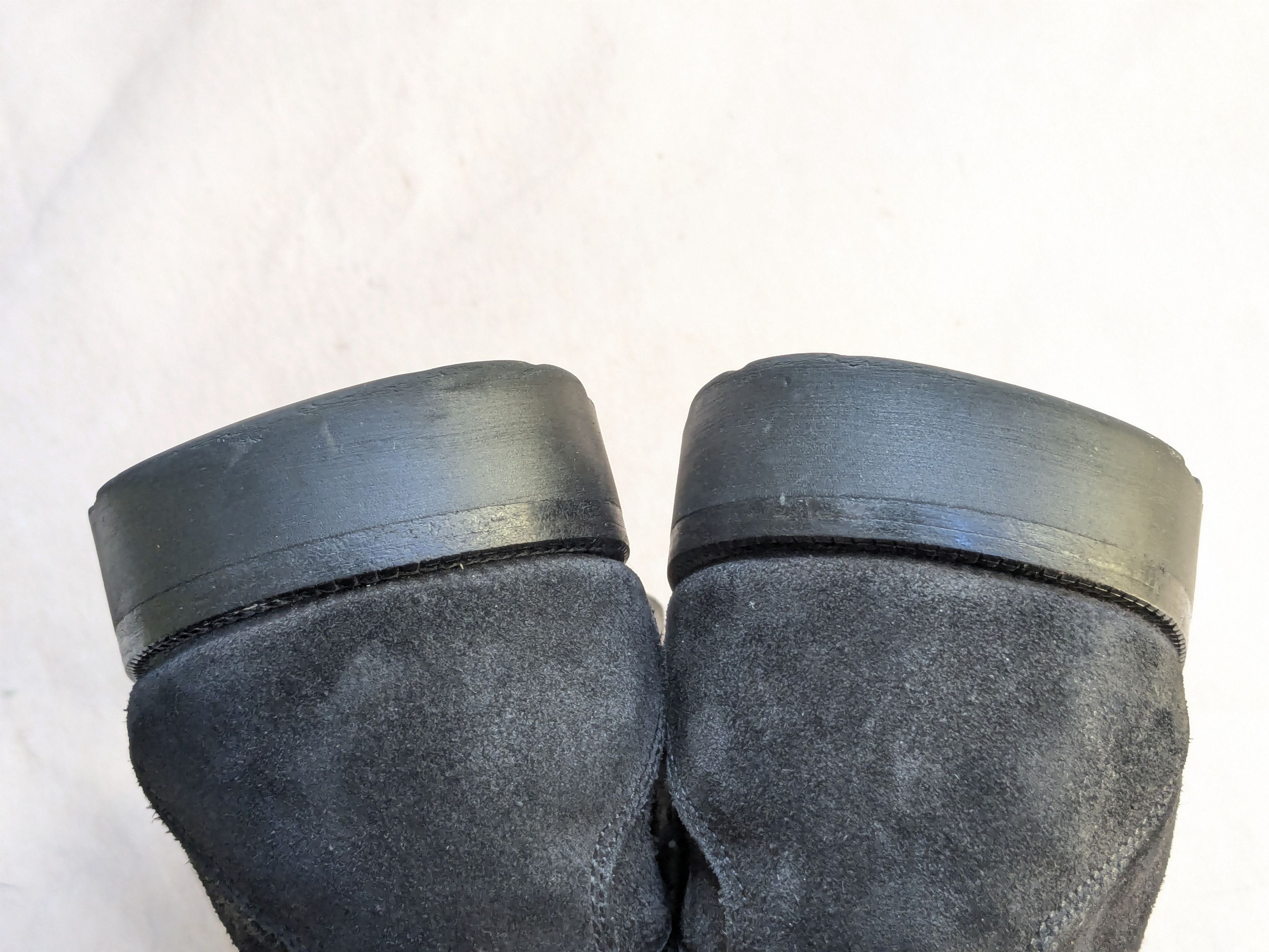 Salvatore Ferragamo Salvatore Ferragamo Loafers Black Leather Suede 9.5 Size US 9.5 / EU 42-43 - 12 Thumbnail