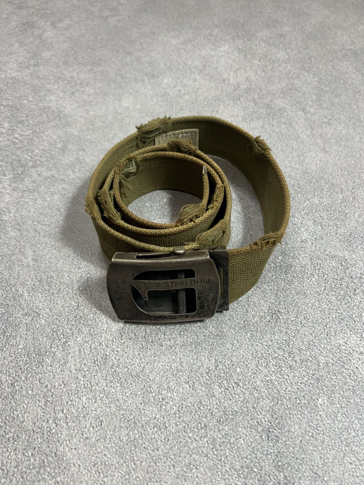 G-Star Vintage Y2K Hype Crazy G-Star Distressed Belt Size ONE SIZE - 3 Thumbnail