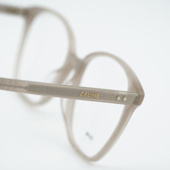 Celine Celine CL50115I 020 Eyeglasses Milky Grey Size ONE SIZE - 6 Thumbnail