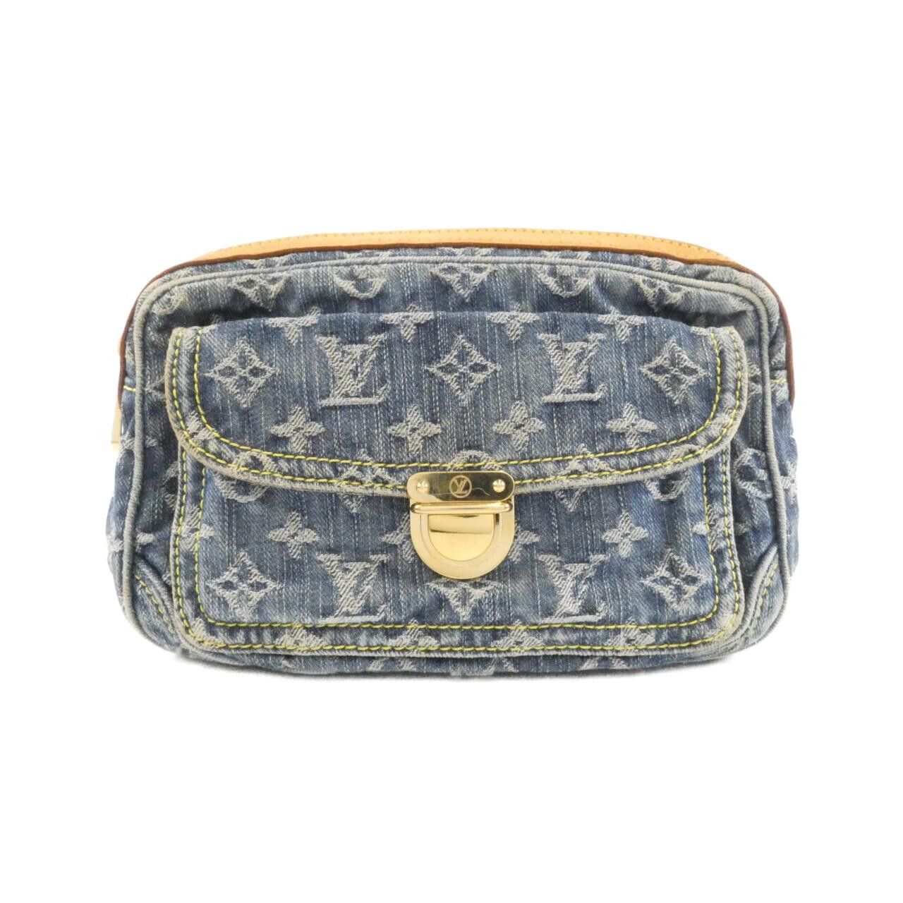 Louis Vuitton Louis Vuitton Louis Vuitton Monogram Denim bum bag Textile Shoulder Bag M95347 DUTY FREE for USA Size ONE SIZE - 1 Thumbnail