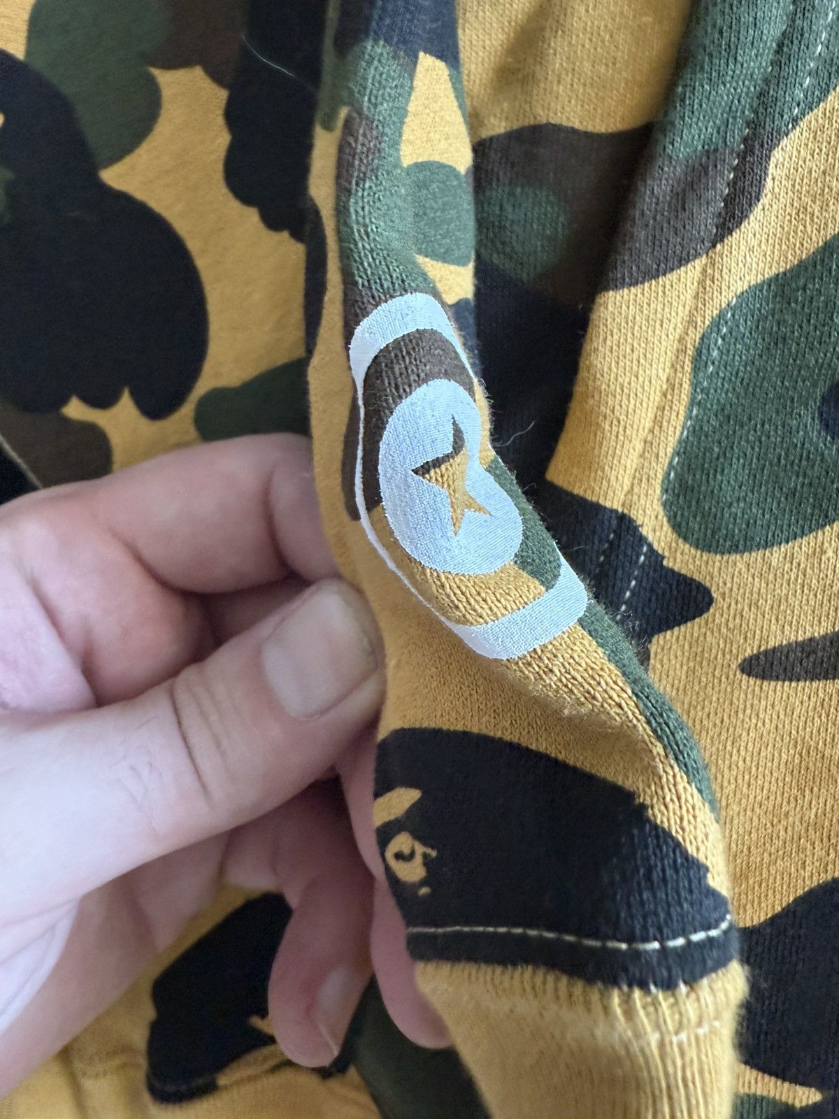 Bape Bape Yellow First Camo PONR Full Zip Size US XXL / EU 58 / 5 - 4 Thumbnail
