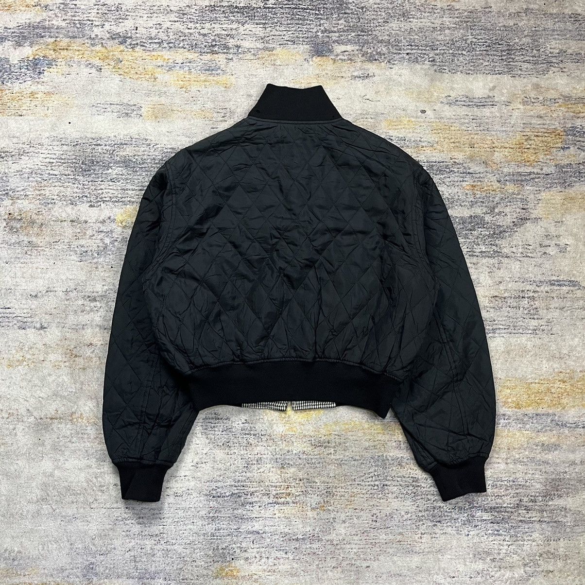 Yohji Yamamoto Vintage Y’s Yohji Yamamoto cropped reversible bomber jacket Size S / US 4 / IT 40 - 3 Thumbnail