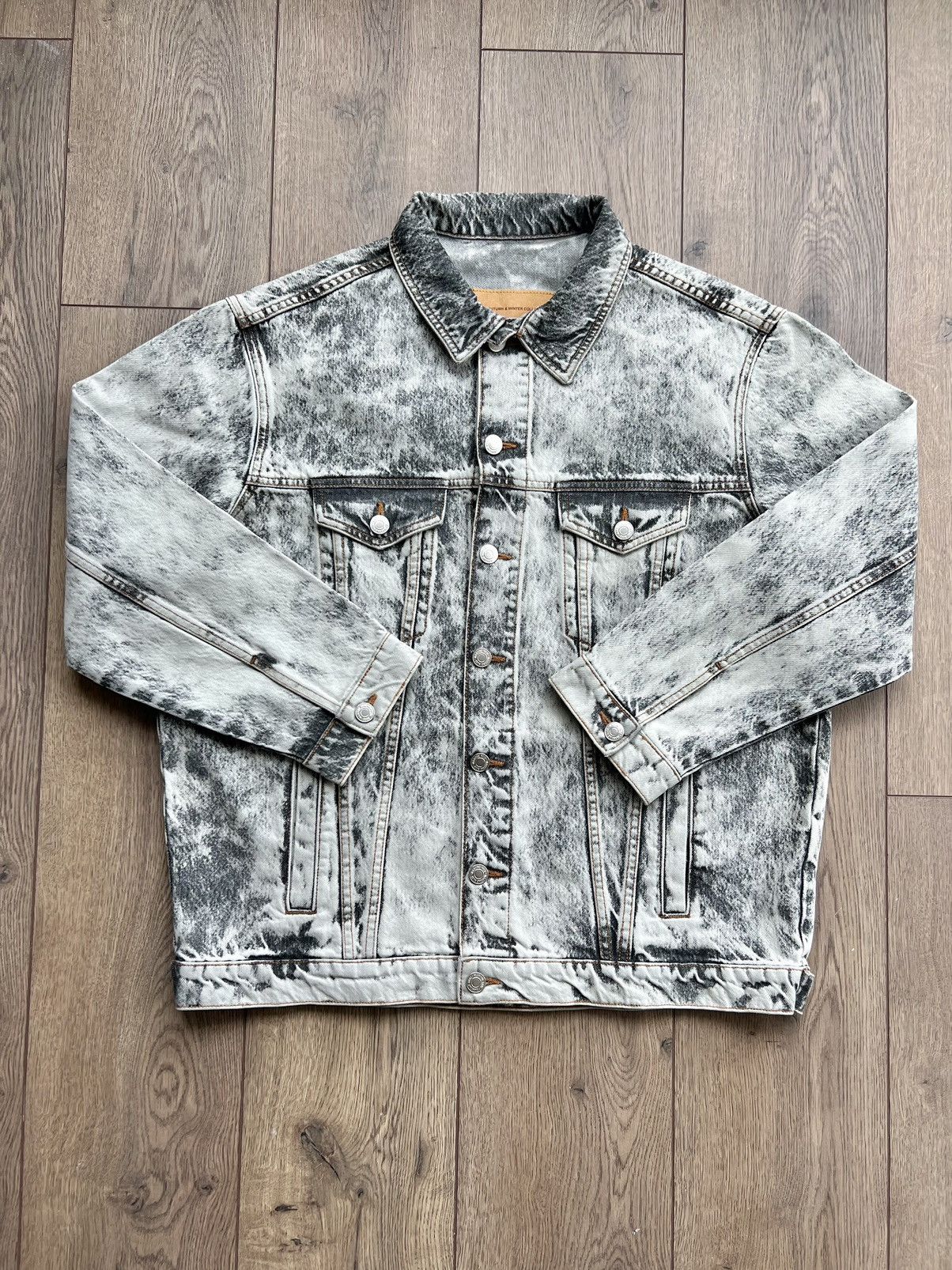 Martine Rose Martine rose acidwash oversized denim jacket | Grailed