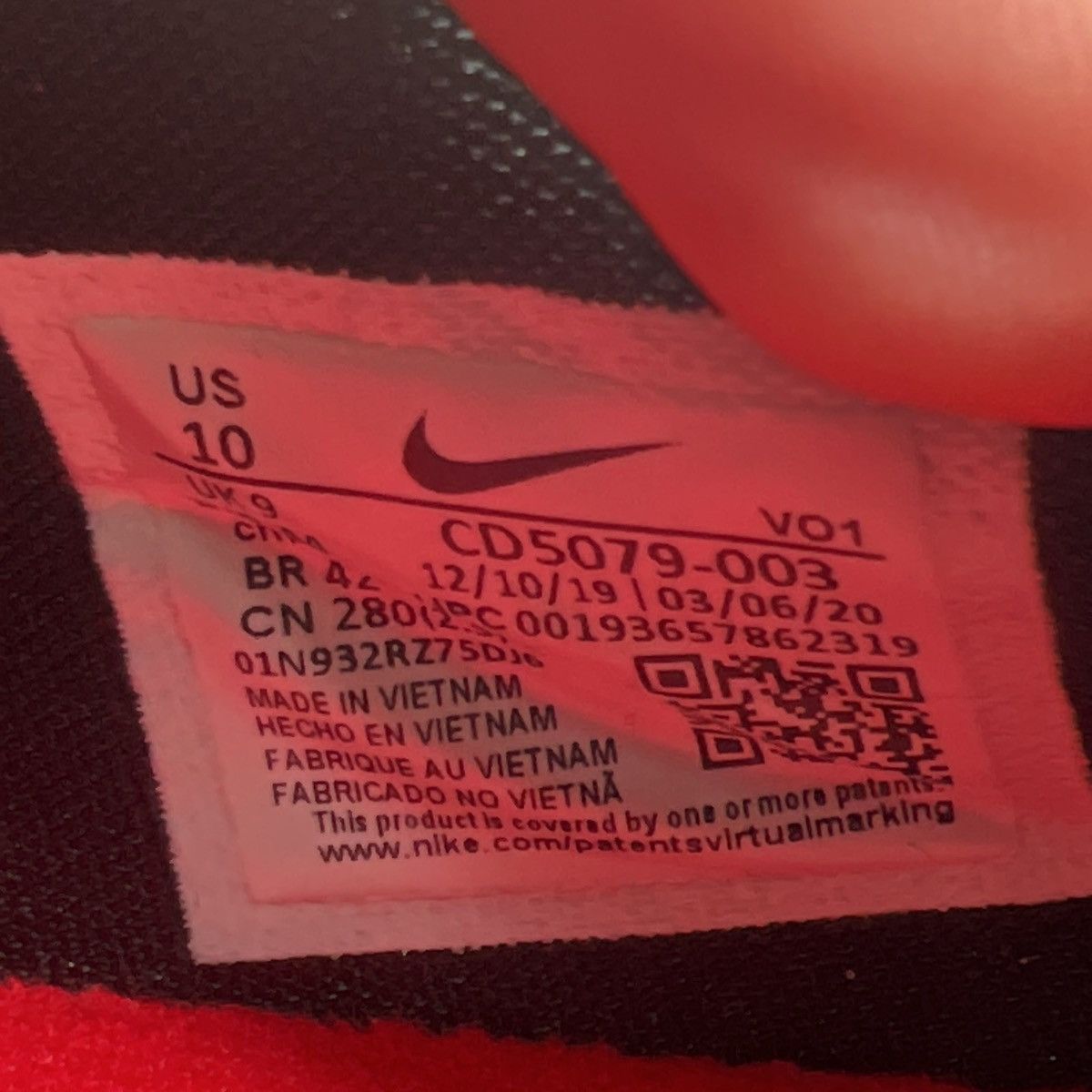 Nike Pg 4 bred Size US 10 / EU 43 - 8 Thumbnail