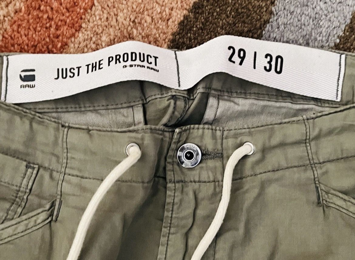 G-Star G-Star Raw Rovic Parachute Premium Shamrock Cargo Pants Size US 29 - 5 Thumbnail