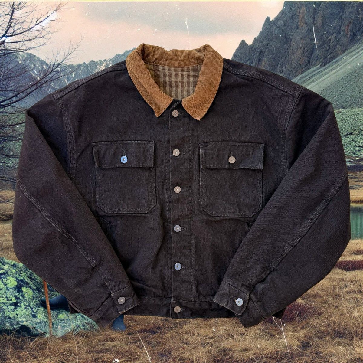 Yeezy Rare Yeezy Season 6 SAMPLE Kanye West Detroit Plaid Jacket S Size US S / EU 44-46 / 1 - 2 Thumbnail