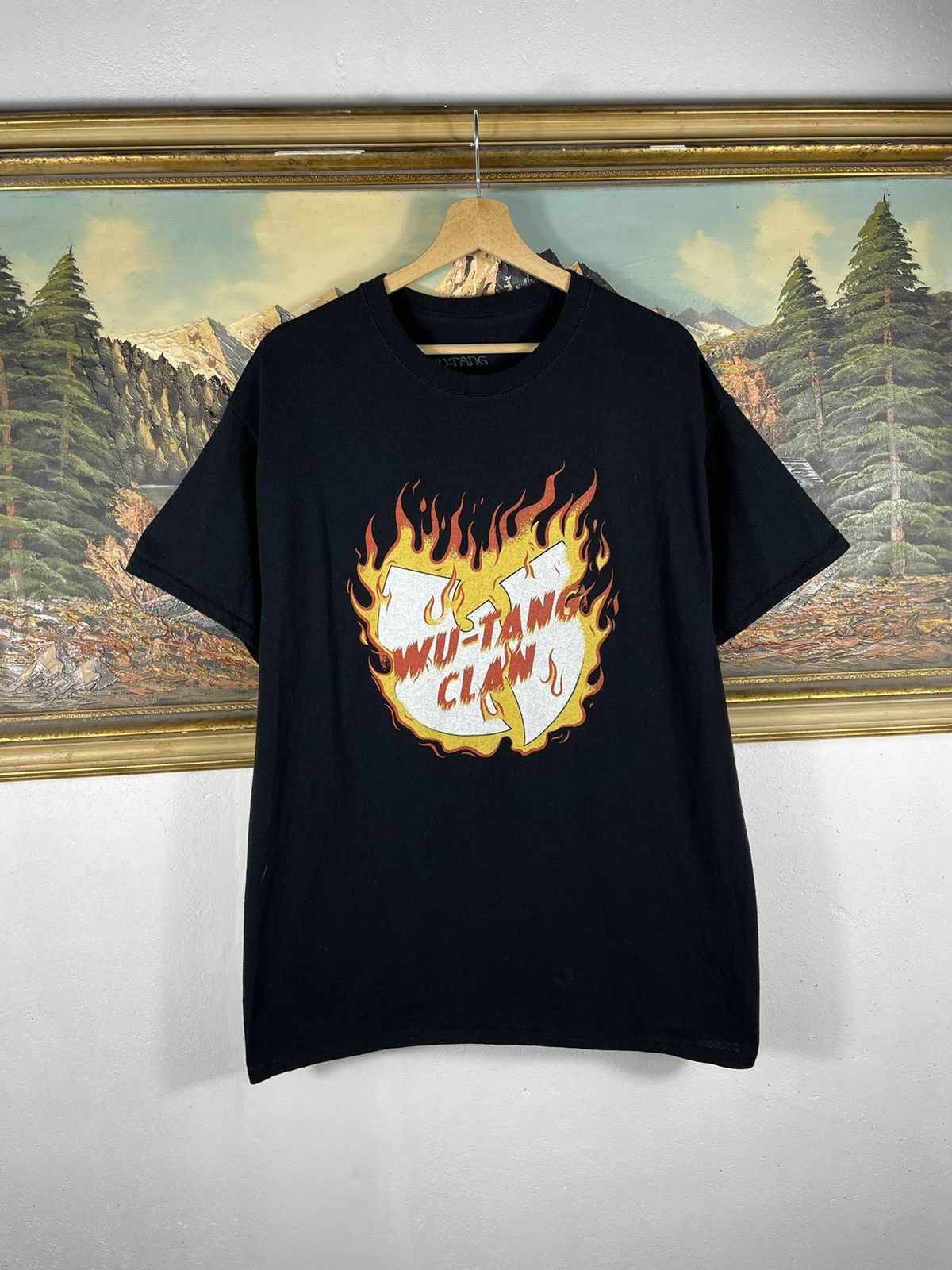 Rap Tees × Vintage × Wu-Tang Clan Wu Tang Clan T Shirt Retro 00s