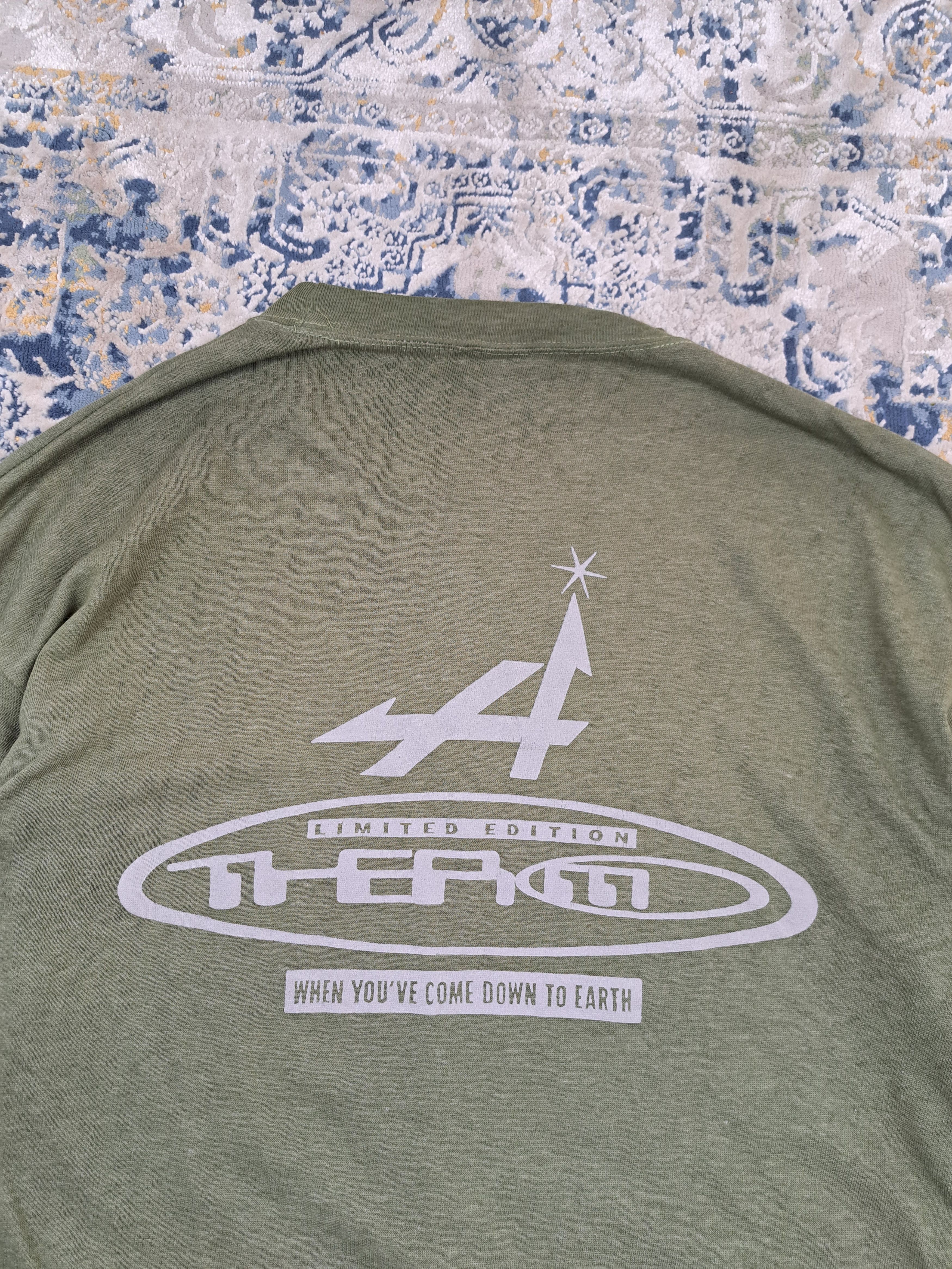 Band Tees Vintage 90s Come Down To Earth Techno Longsleeve Hardcore DJ Size US XL / EU 56 / 4 - 2 Thumbnail