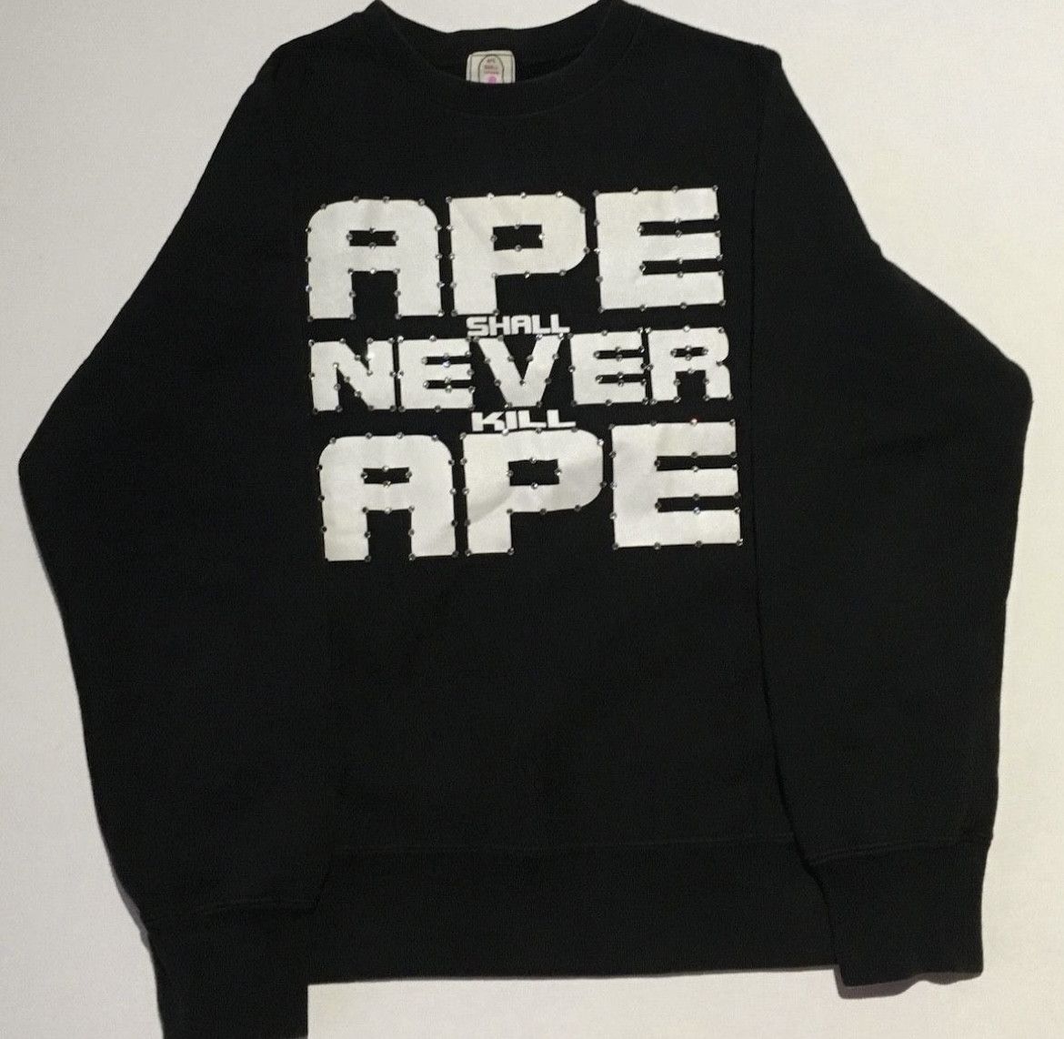 Bape Bape Swarovski Crew Neck Sweatshirt Size XS / US 0-2 / IT 36-38 - 1 Thumbnail