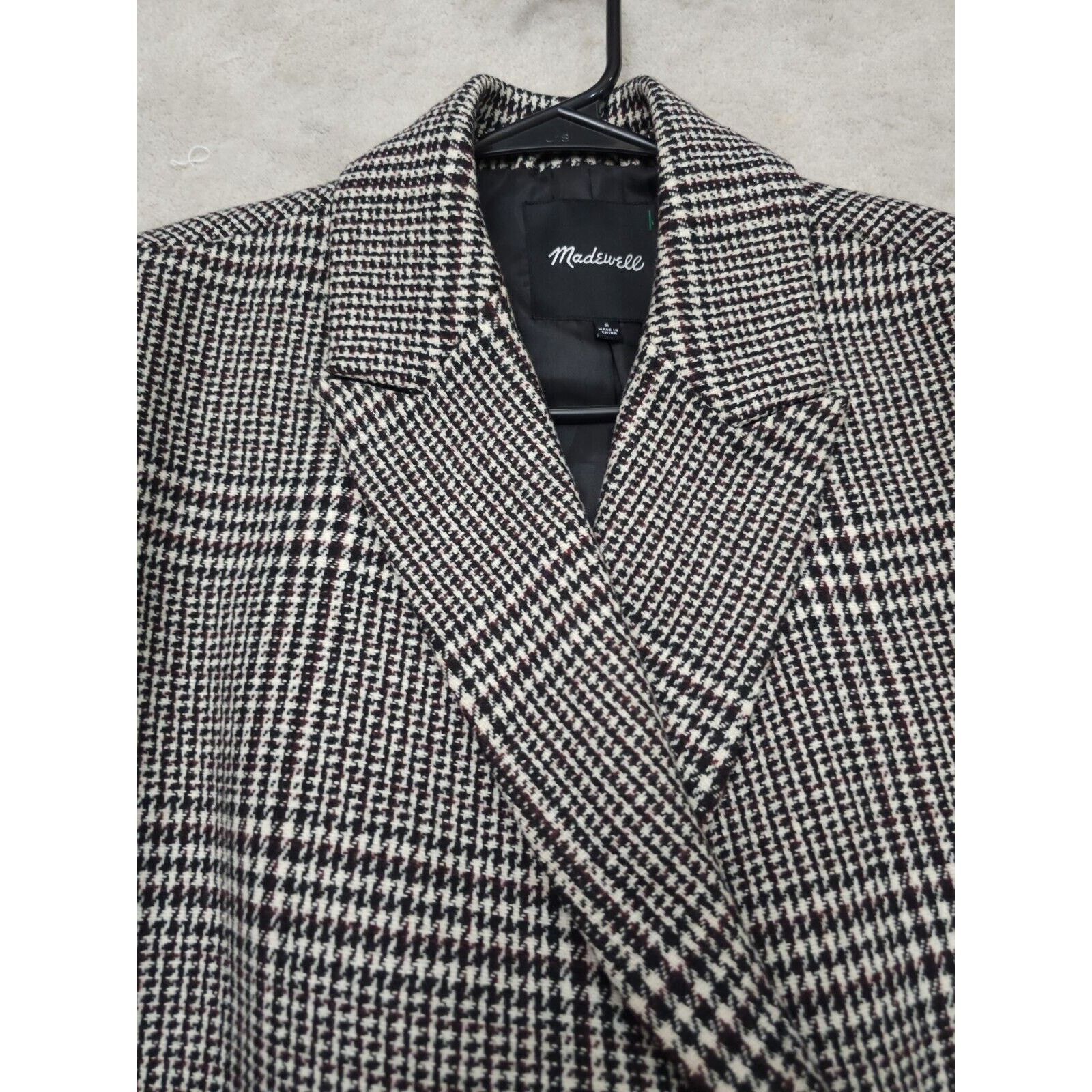 Madewell Madewell Oversized Houndstooth Coat Womens $328 Size S / US 4 / IT 40 - 8 Thumbnail