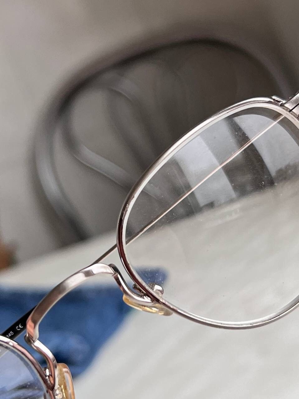Baldinini × Designer Gimmy Baldinini Chrome Eyeglasses Vintage Eyewear's Italy Size ONE SIZE - 9 Thumbnail