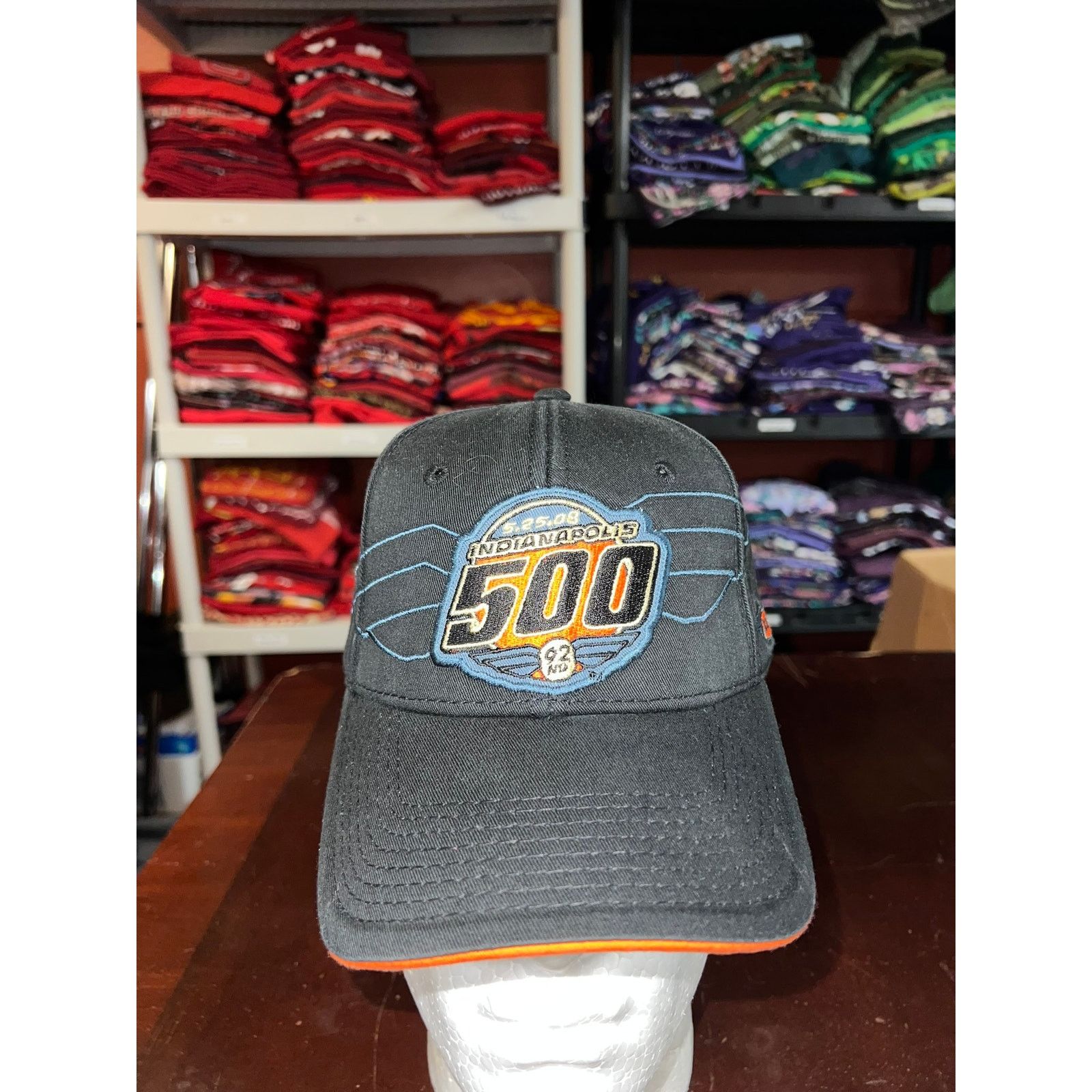 Vintage Indianapolis 500 Hat Brickyard Authentics Racing Headwear Size ONE SIZE - 1 Thumbnail
