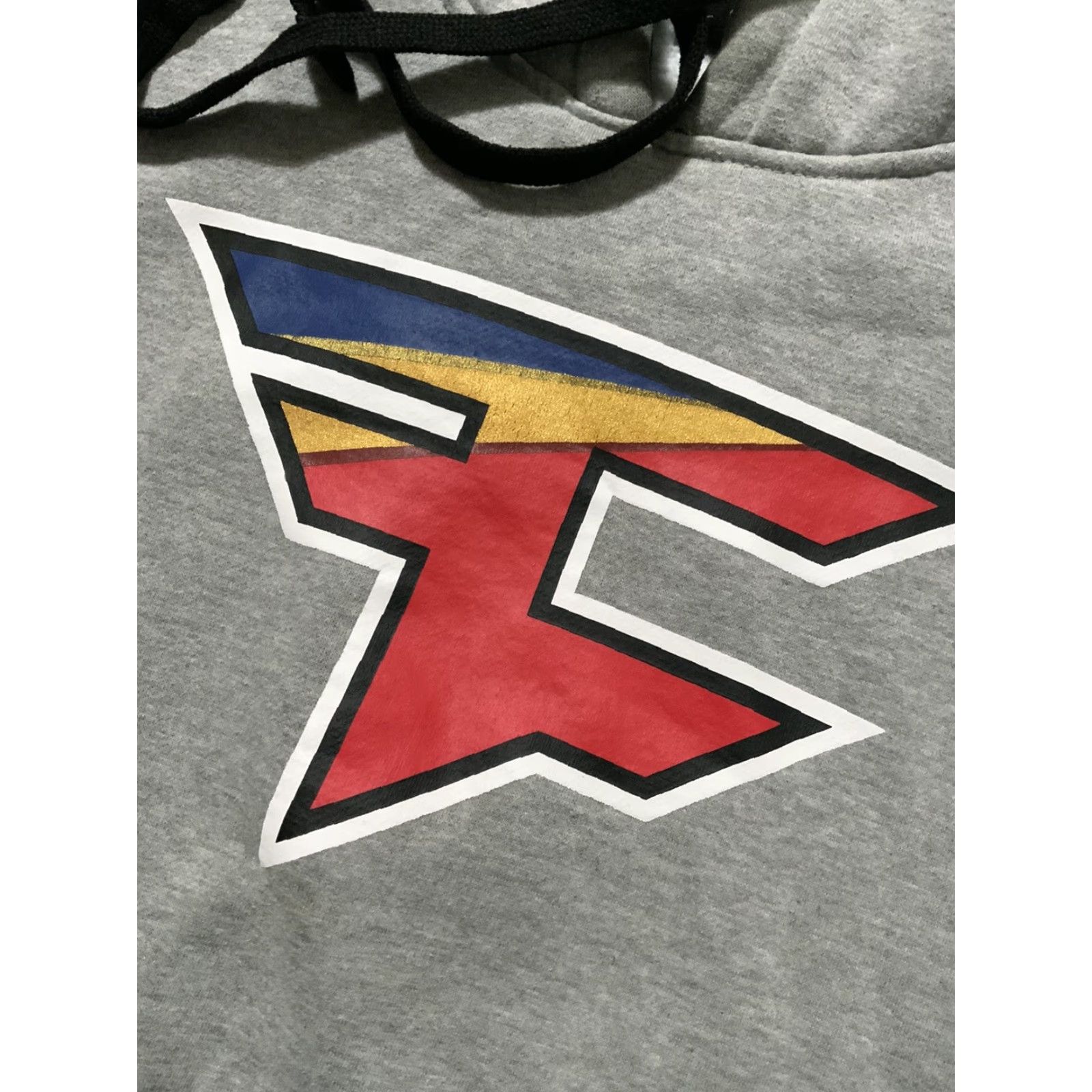 Logo 7 Faze Clan Hoodie Shirt Pullover Mens S Heather Gray Esports Video Game Logo Sweatshirt Sz. S Size US S / EU 44-46 / 1 - 5 Thumbnail