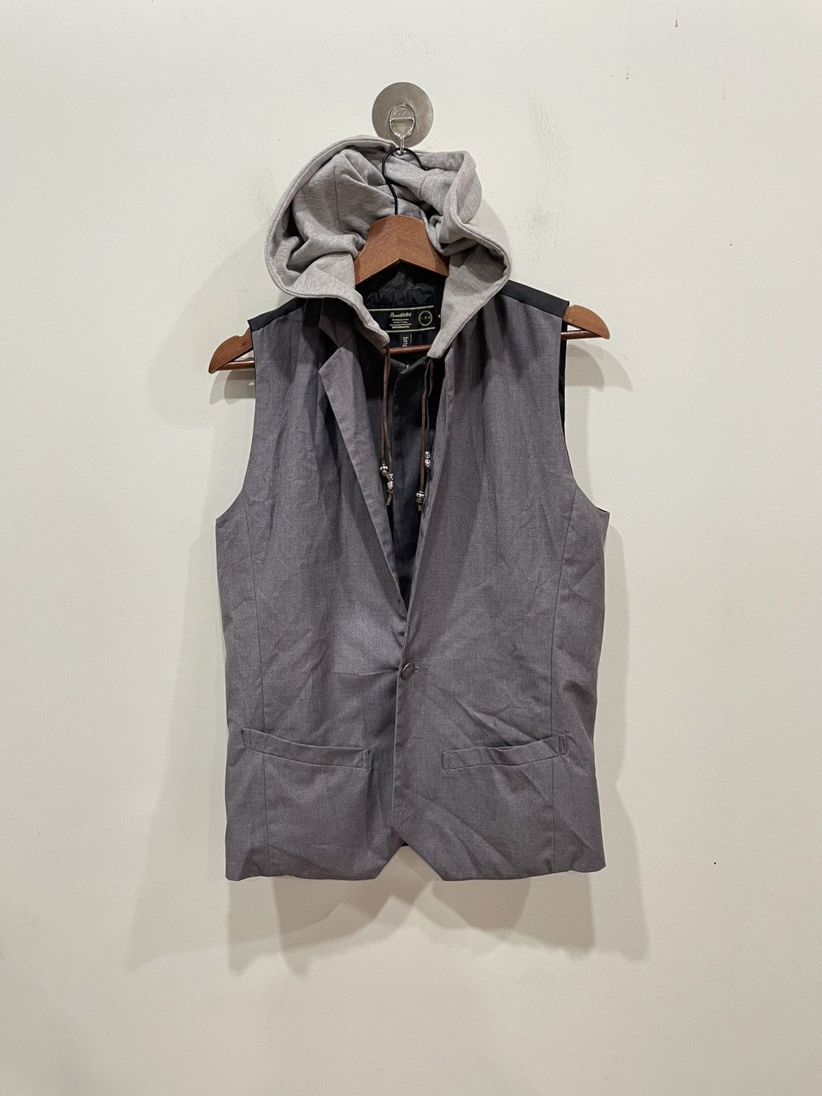 Japanese Brand Brth Breath Japanese Brand vest with hoodie Size US XS / EU 42 / 0 - 1 Thumbnail
