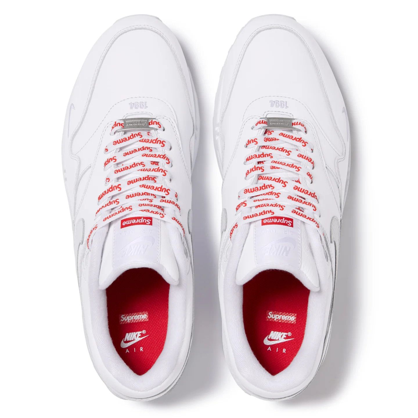 Nike × Supreme Supreme Nike Air Max 1 Size US 11.5 / EU 44-45 - 4 Thumbnail