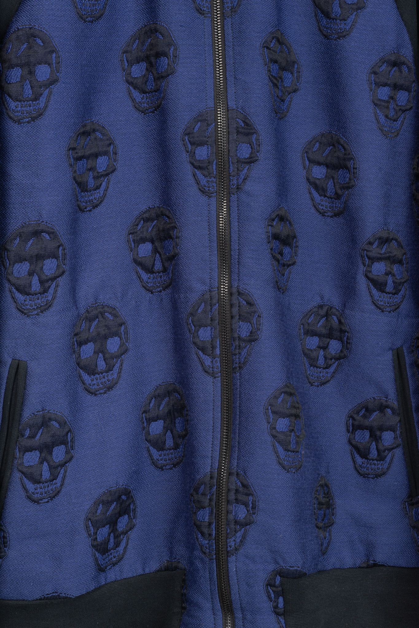 Alexander McQueen Alexander McQueen PF/15 Cotton Skull Sweatshirt Bomber Size US XL / EU 56 / 4 - 7 Thumbnail