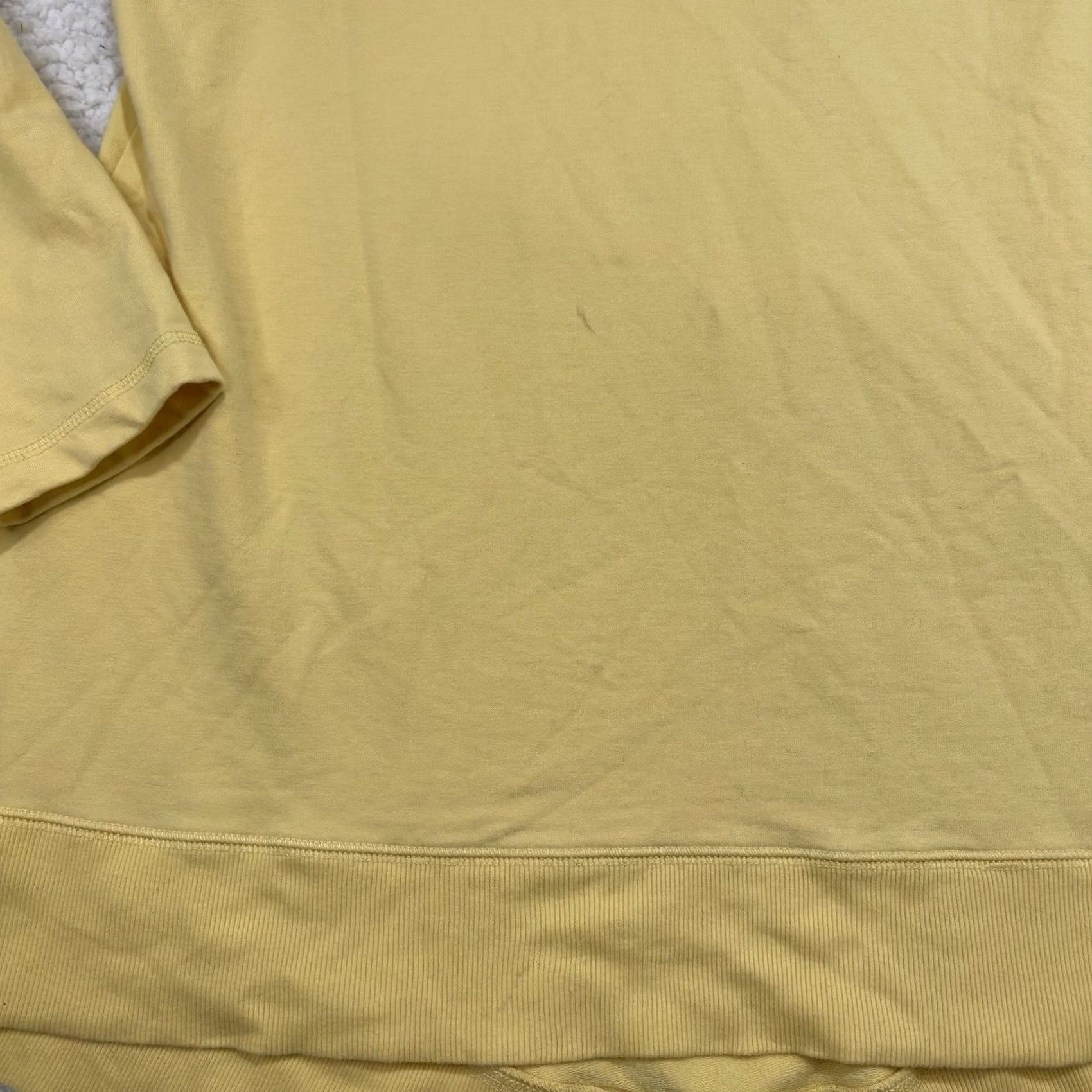 Soft Surroundings Soft Surroundings Women's Long Sleeve Tunic Sweater Yellow Knit Casual Pullover Size L Size L / US 10 / IT 46 - 3 Thumbnail