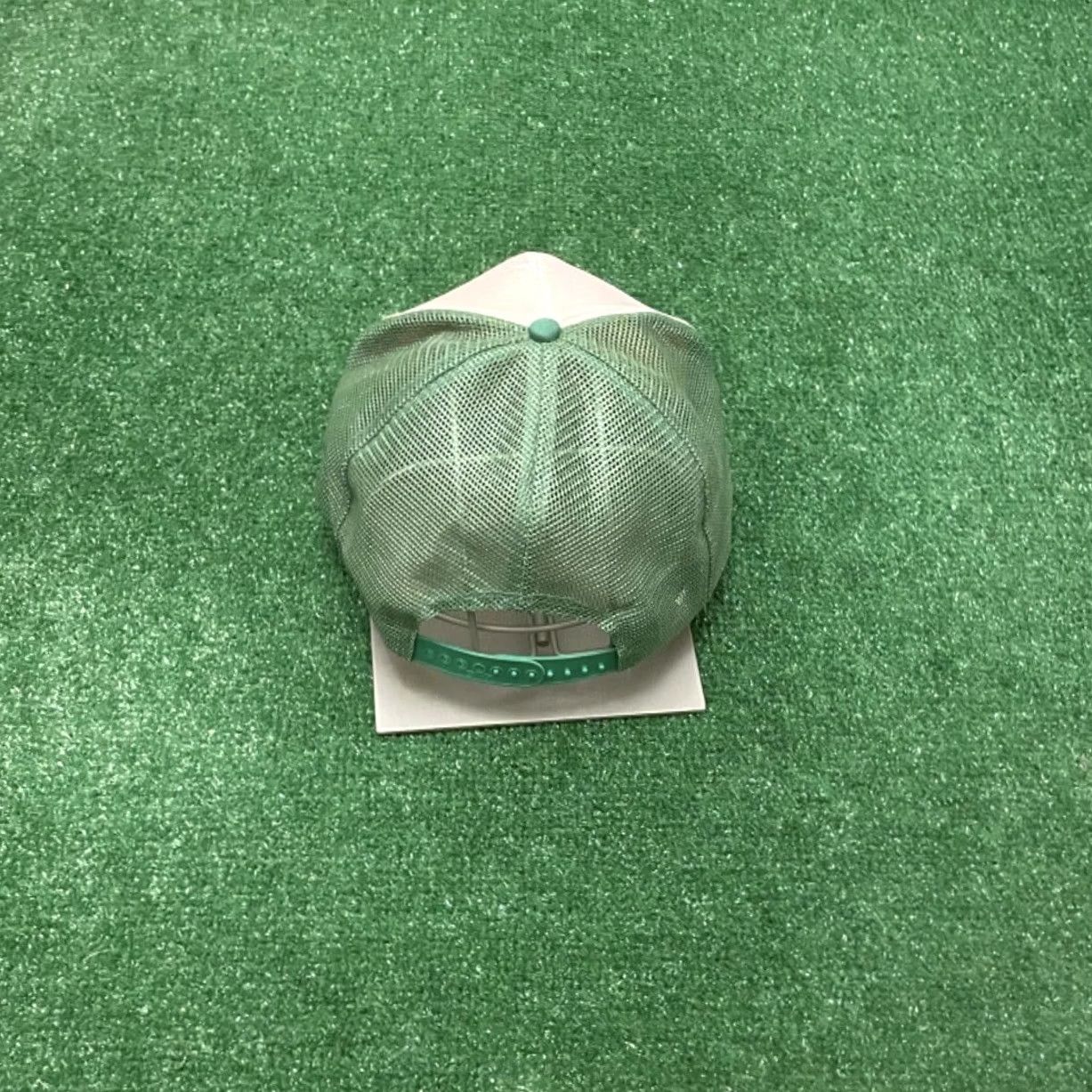 Vintage VINTAGE K Studio Volusia County Fair 1988 SnapBack Trucker Hat Green Mens Size ONE SIZE - 2 Thumbnail