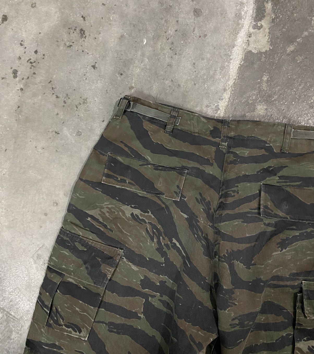 Mister Freedom × Other Vintage Tigers Stripe Shorts Size US 36 / EU 52 - 12 Thumbnail
