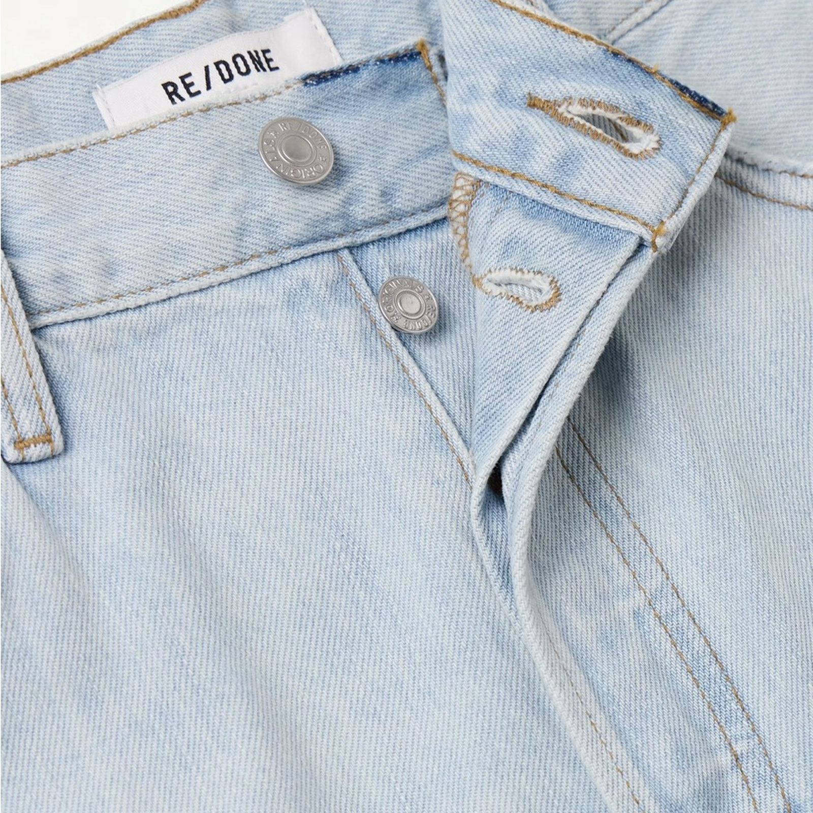 RE/DONE New Re/Done 90s High Rise Loose Bleach Destroy - 25 - $295 Size 25" / US 0 / IT 36 - 5 Thumbnail