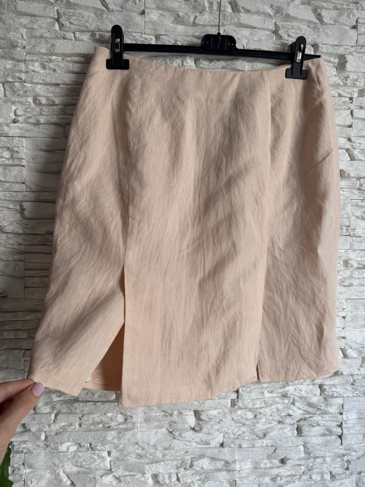 Vogue Vogue linen skirt in very good condition size 38 Size 30" / US 8 / IT 44 - 1 Thumbnail