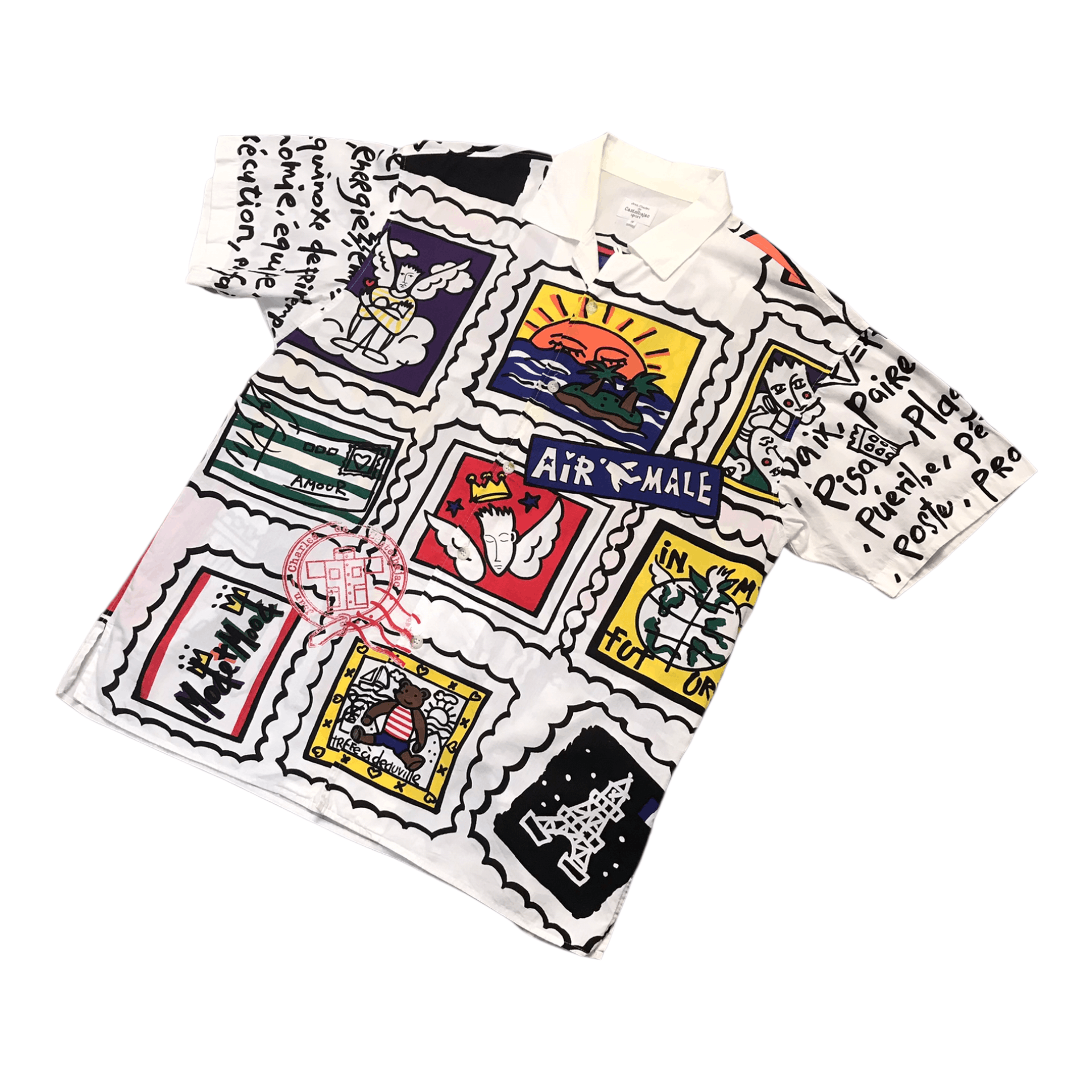 Jean Charles De Castelbajac Jean Charles De Castelbajac Sport Shirt Size US M / EU 48-50 / 2 - 2 Thumbnail