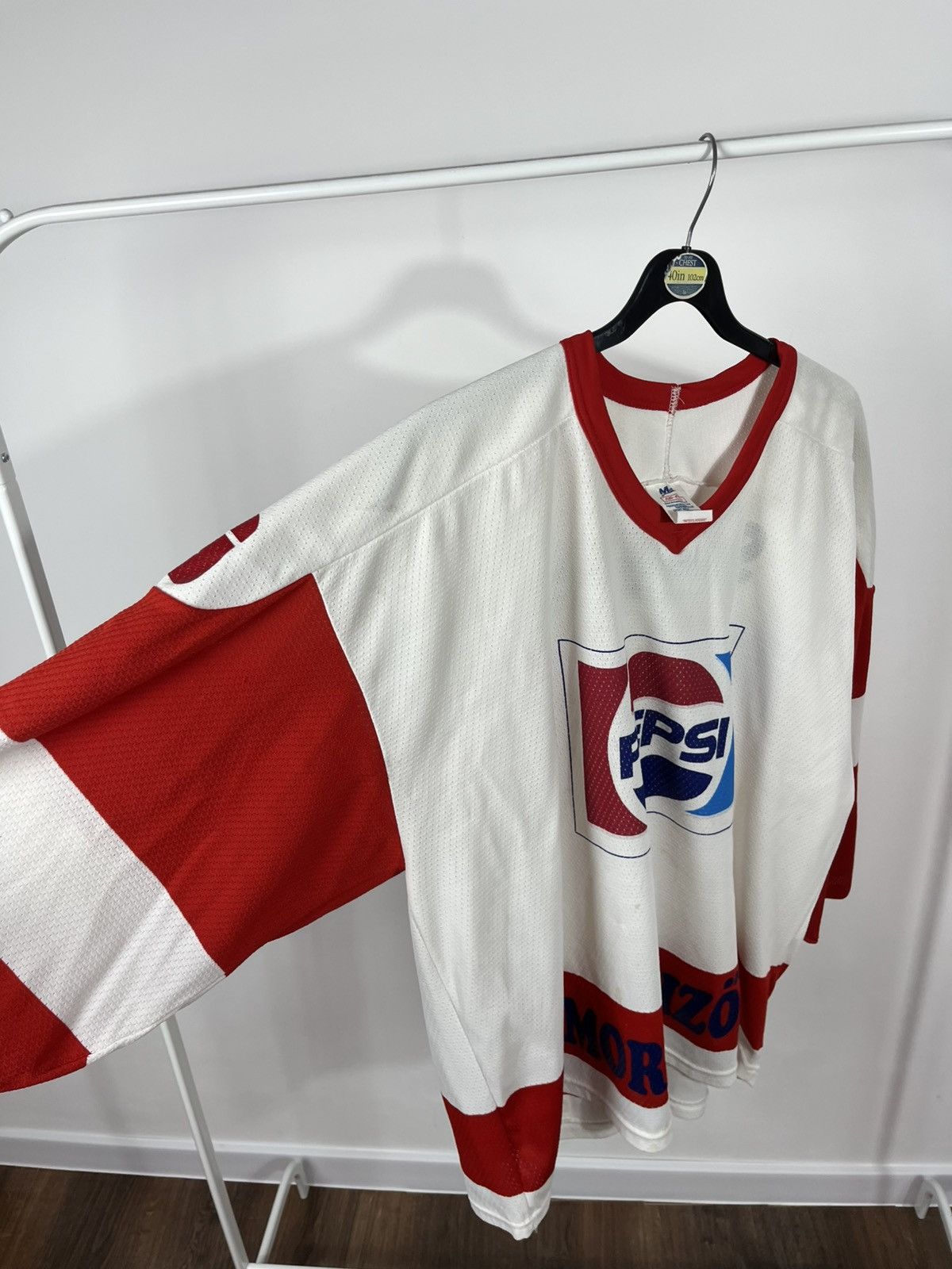 Ccm Vintage Pepsi Hockey Jersey Scarsini #44 Maska TG/XL Canada Size US XL / EU 56 / 4 - 6 Thumbnail