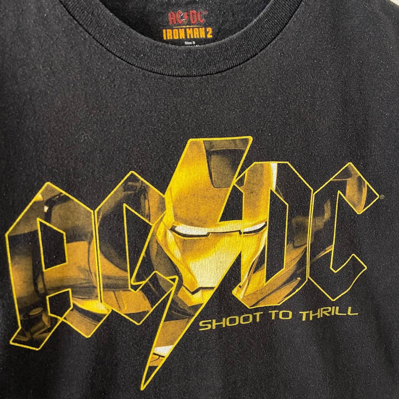 Marvel Comics AC/DC x Iron Man Vintage Faded Rock Band T-Shirt Size US S / EU 44-46 / 1 - 4 Thumbnail