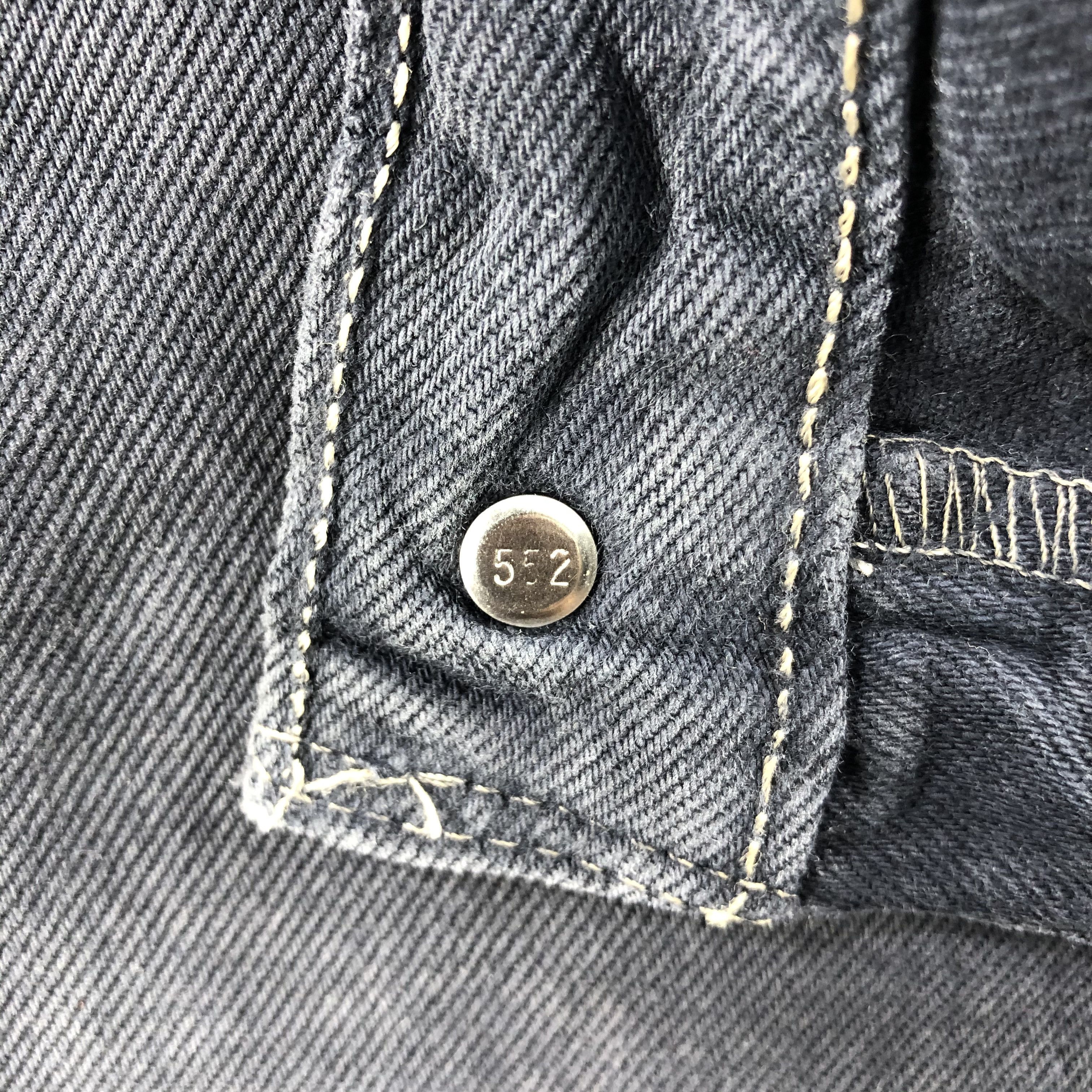 Levi's Vintage 90s Ripped Levis 501 Earth Tone Jeans-J1414 Size US 34 / EU 50 - 11 Thumbnail