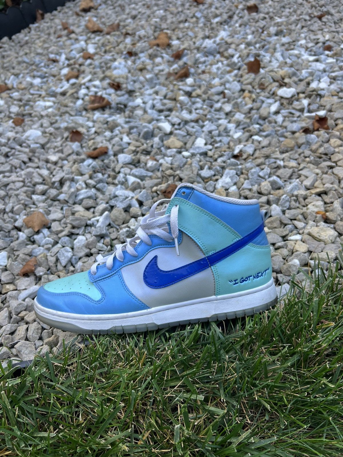 Jordan Brand Nike Dunk High “I Got Next” — University Blue • Aqua Size US 10 / EU 43 - 2 Thumbnail