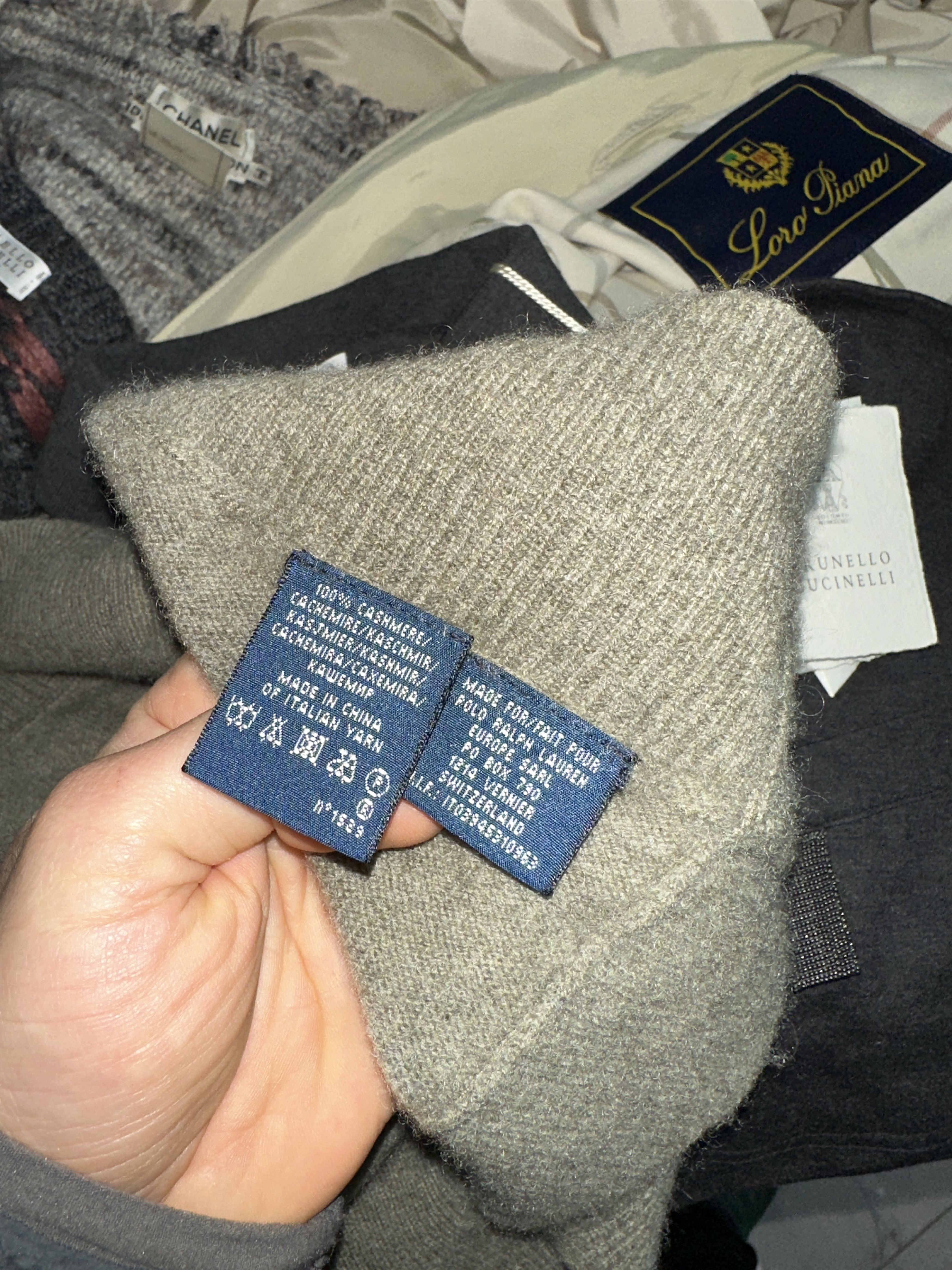 Ralph Lauren Ralph Lauren 100% Cashmere Open-Side Poncho Cardigan Rib ML Size M / US 6-8 / IT 42-44 - 5 Thumbnail