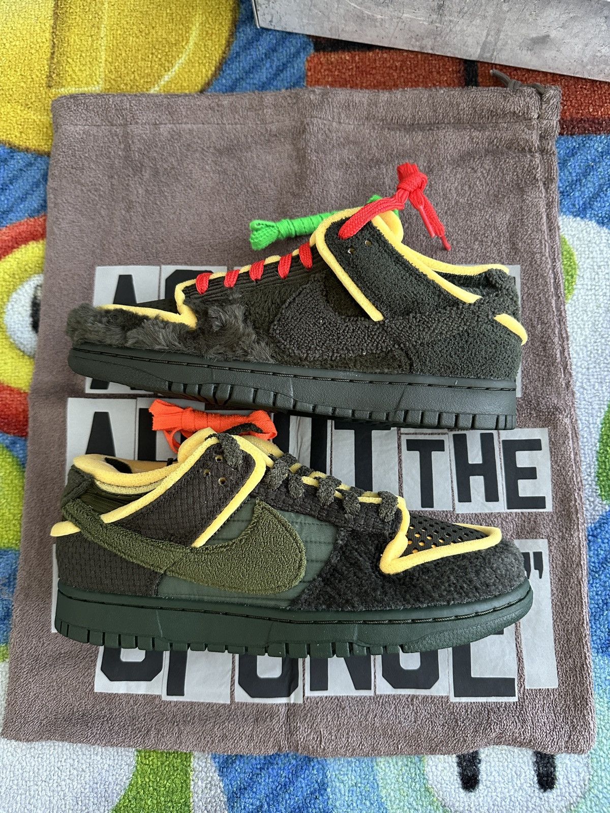 Cactus Plant Flea Market × Nike Nike CPFM Swamp Sponge Dunk Size US 7 / EU 40 - 1 Thumbnail