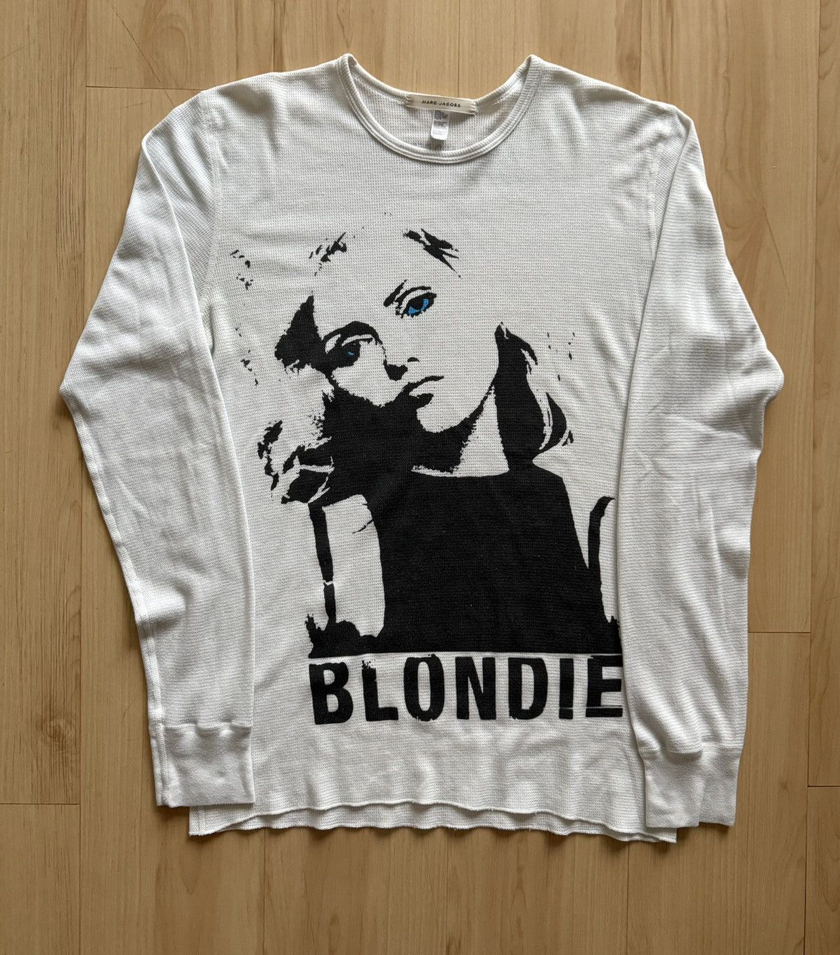 Marc Jacobs × Vintage Vintage Marc Jacobs Blondie Debbie Harry Longsleeve Thermal Size US L / EU 52-54 / 3 - 1 Thumbnail