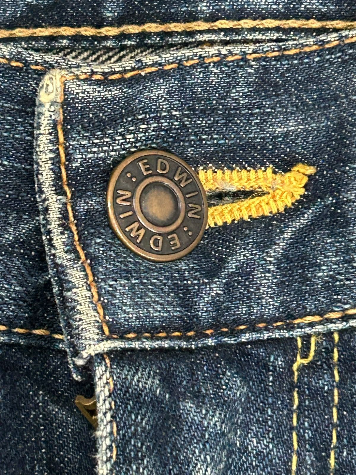 Tornado Mart 90s Flared Edwin 503 Japan Blue Way Unisex Size US 33 - 12 Thumbnail