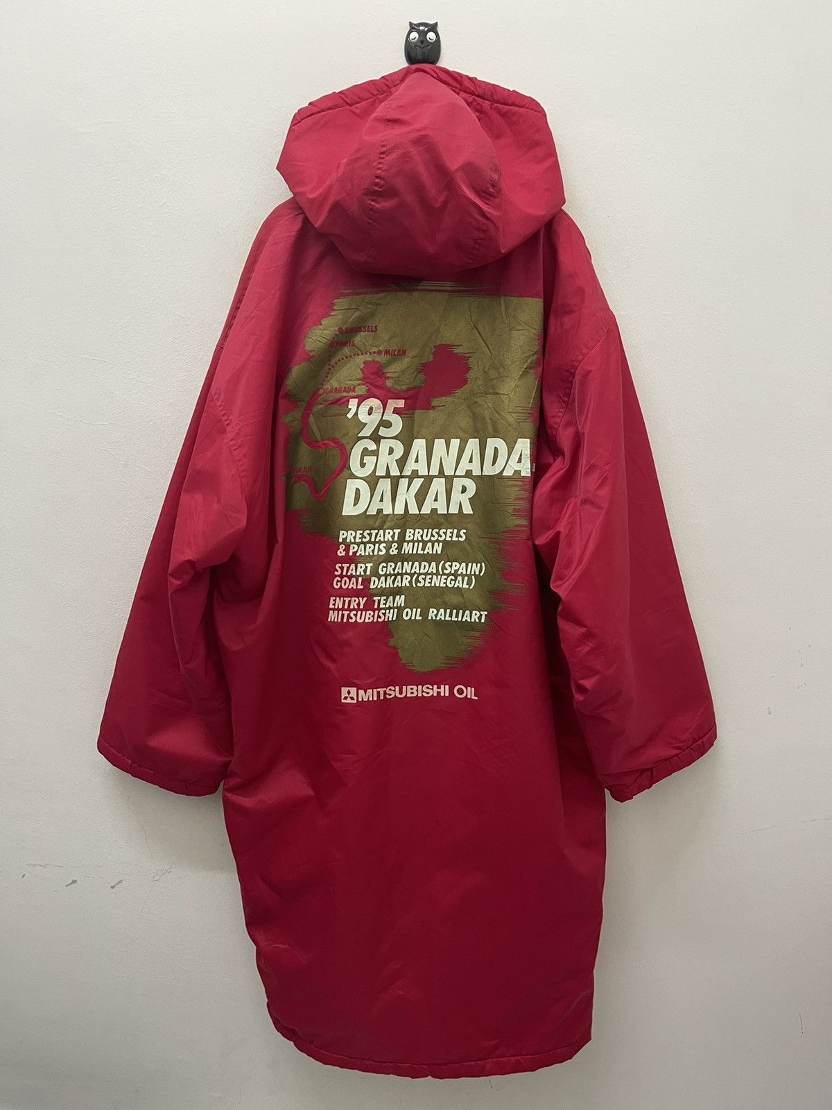 Japanese Brand Rare Vintage 1995 MITSUBISHI RALLIART Race Crew Jacket Size US XL / EU 56 / 4 - 1 Thumbnail